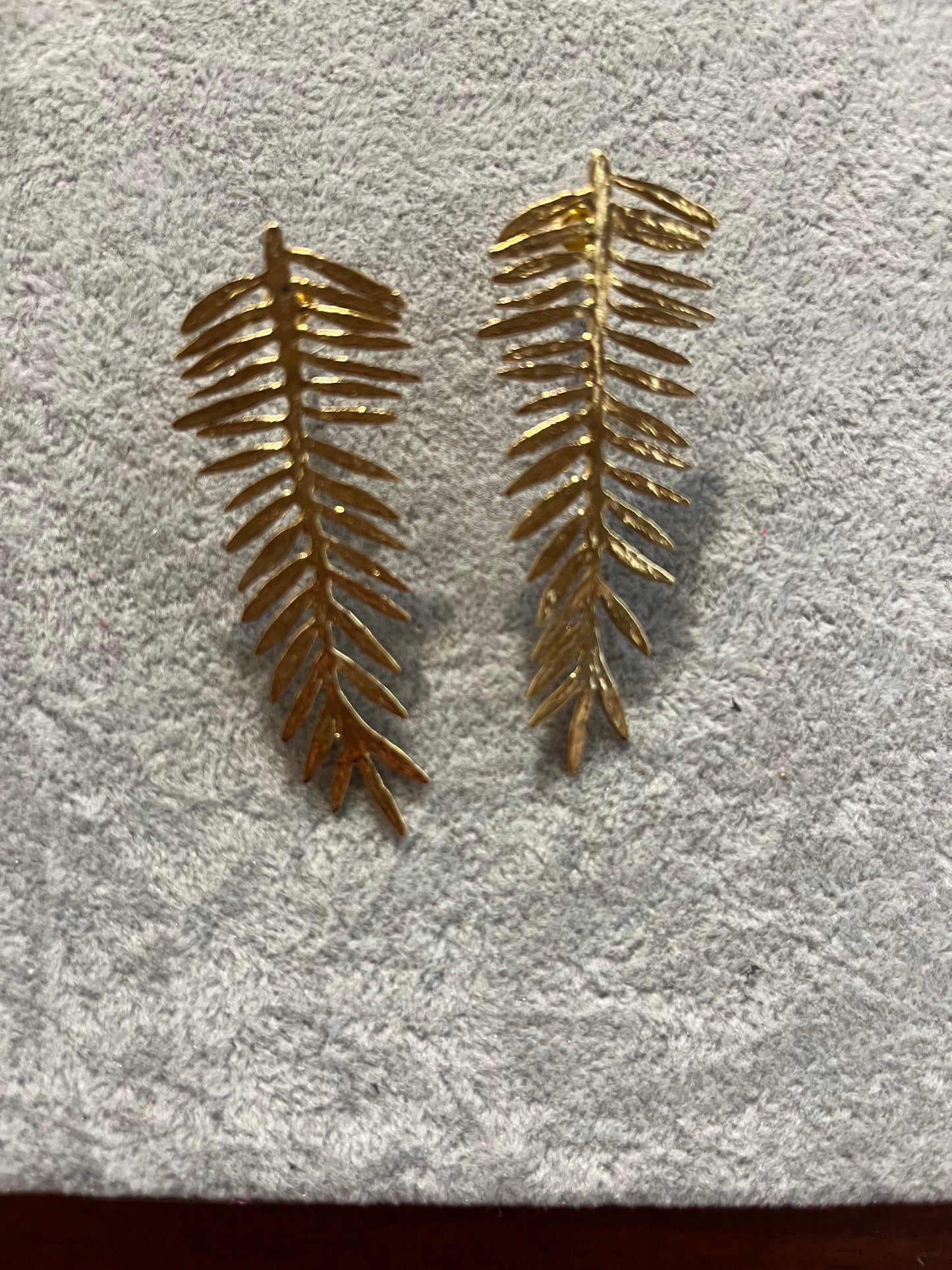 Narrow Feather Earrings