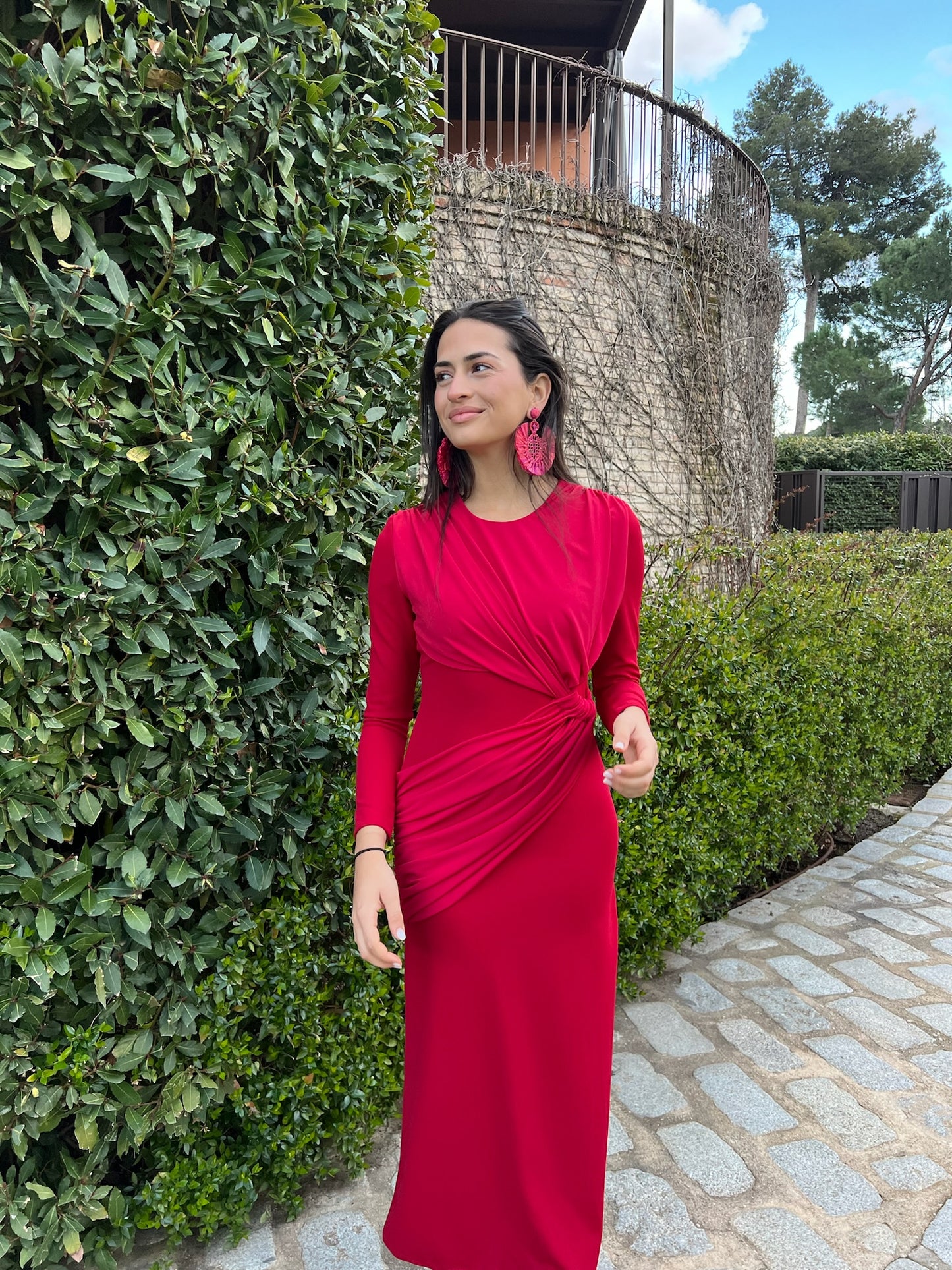 Vestido Delia Rojo