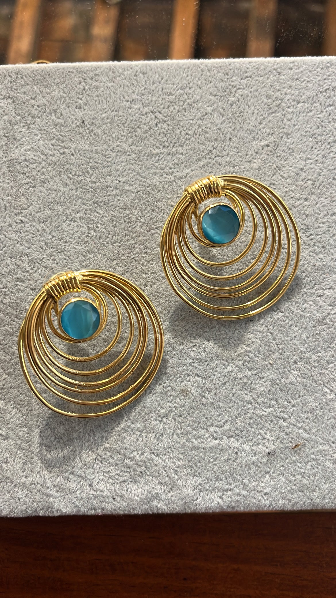 Blue Fly Earrings