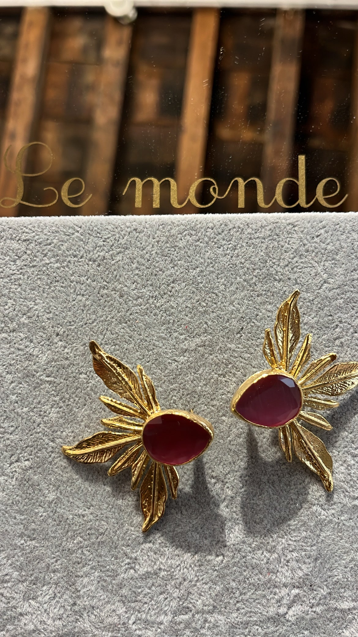 Pendientes Roma Rosas