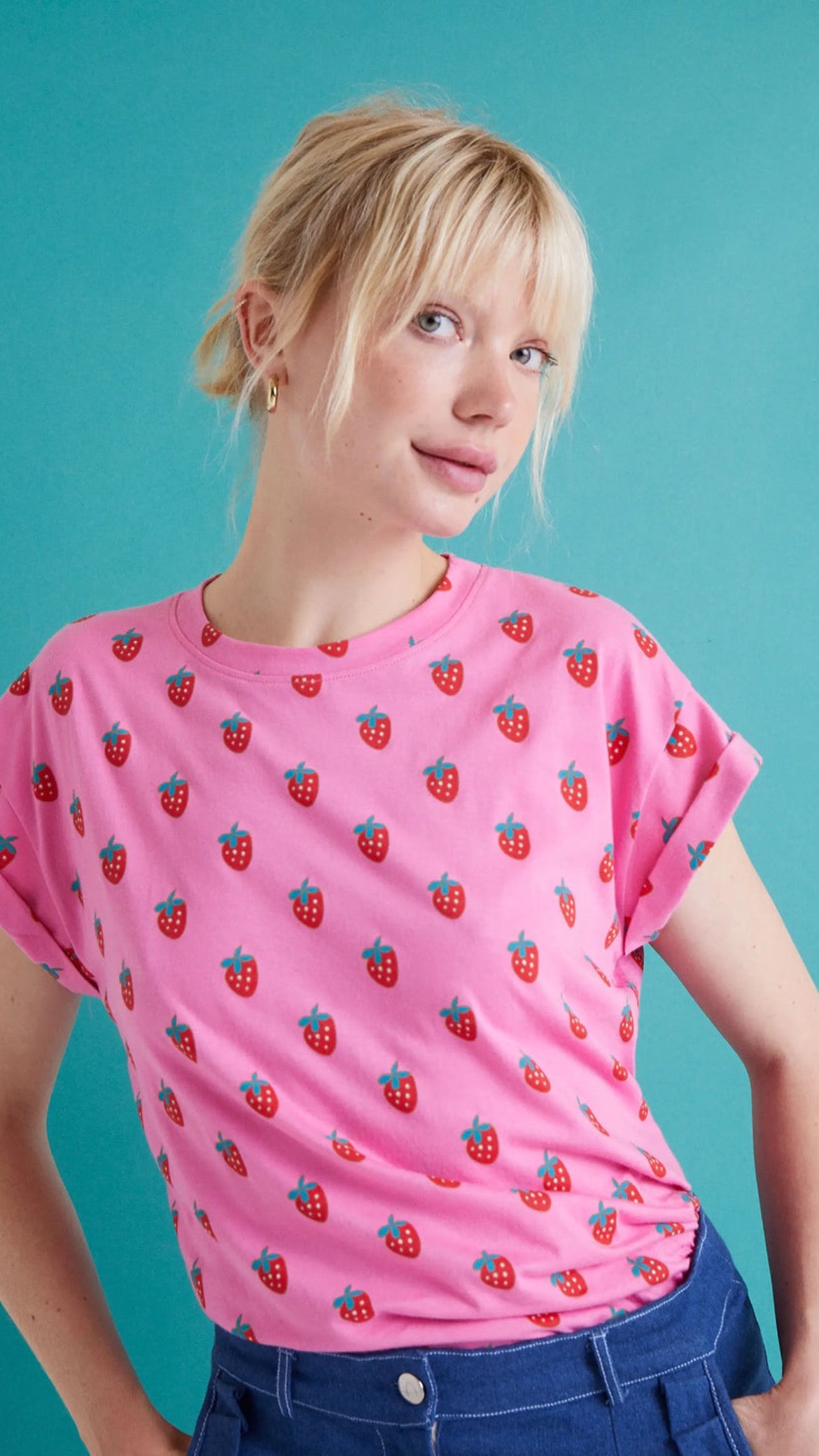 Camiseta con estampado Sugar