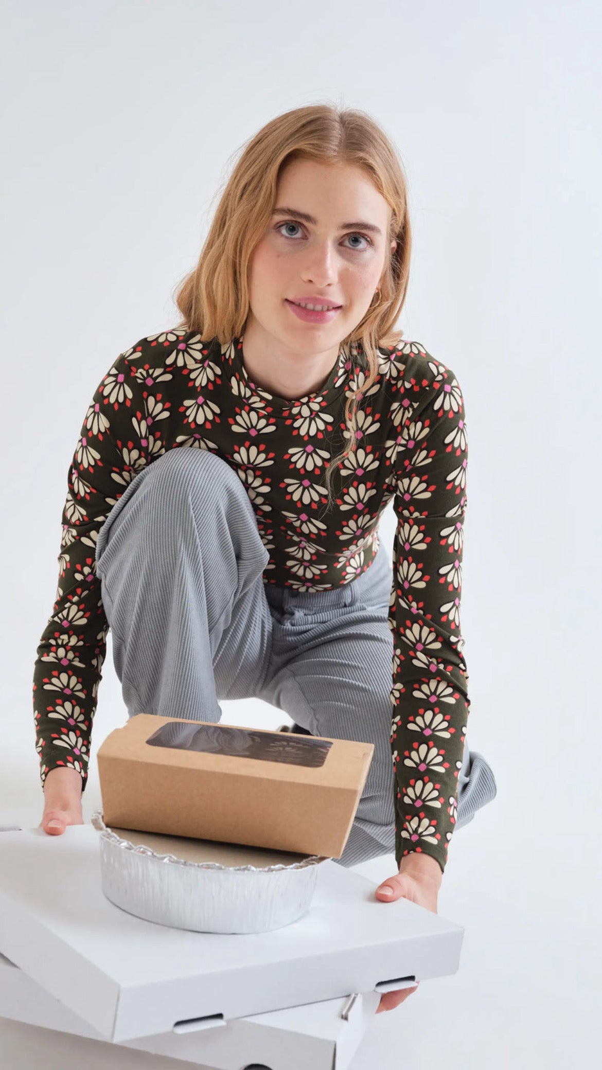 Camiseta con estampado Geometry