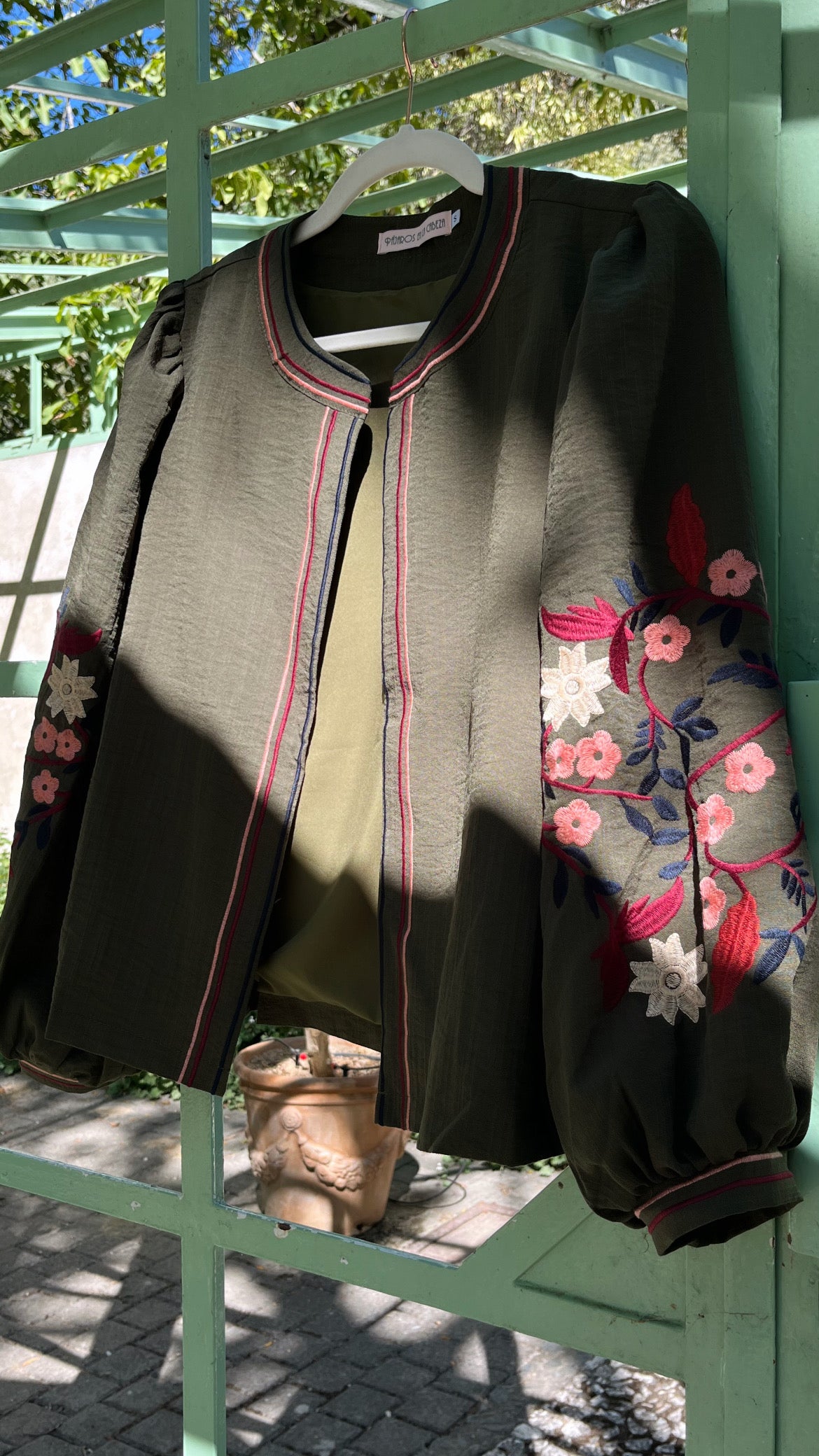 Chaqueta Florencia Verde Caqui