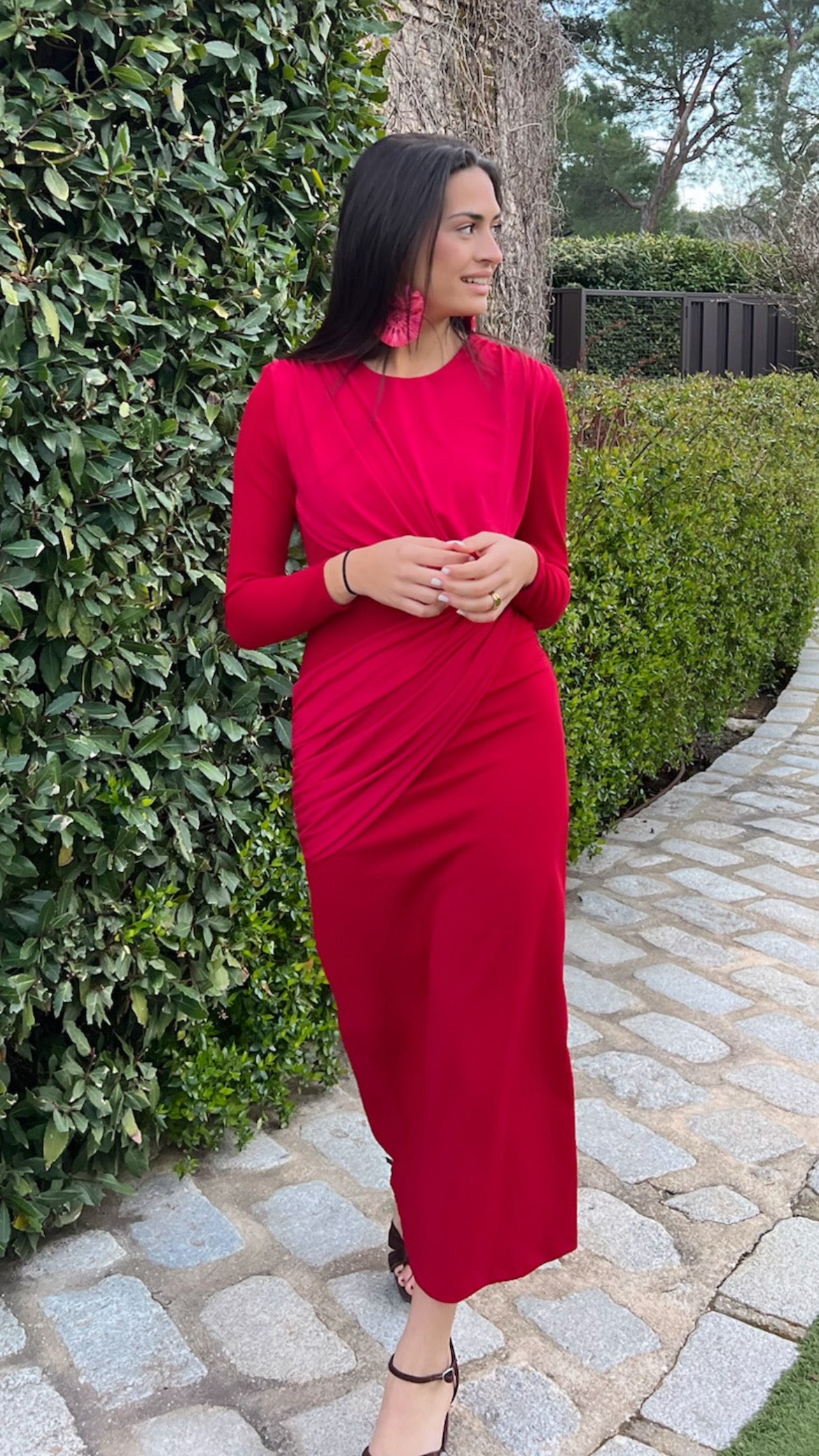 Vestido Delia Rojo