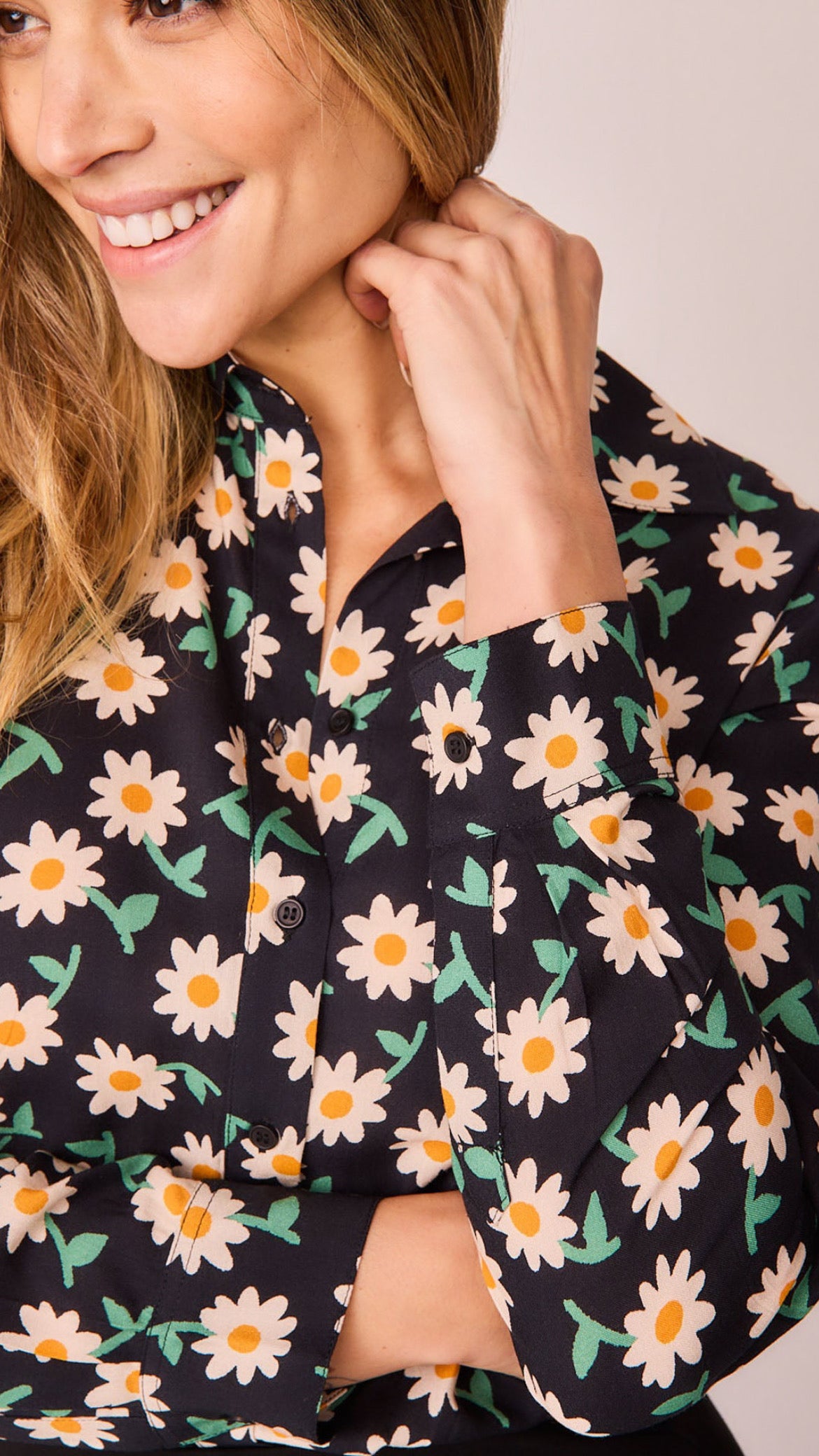 Camisa Jungla Margaritas