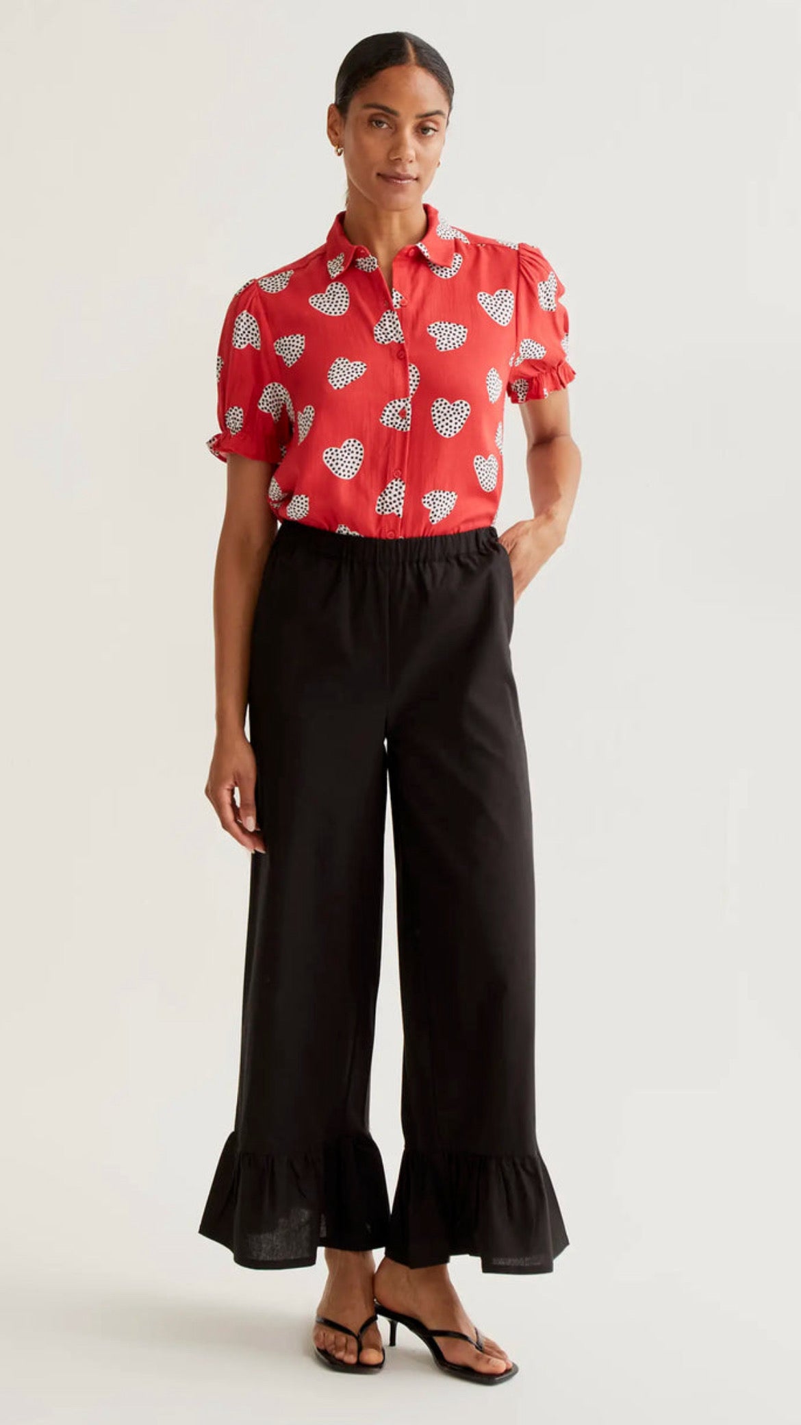 Camisa con estampado Harmony Red