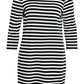 Vestido Vininny 3/4 Neck Dress
