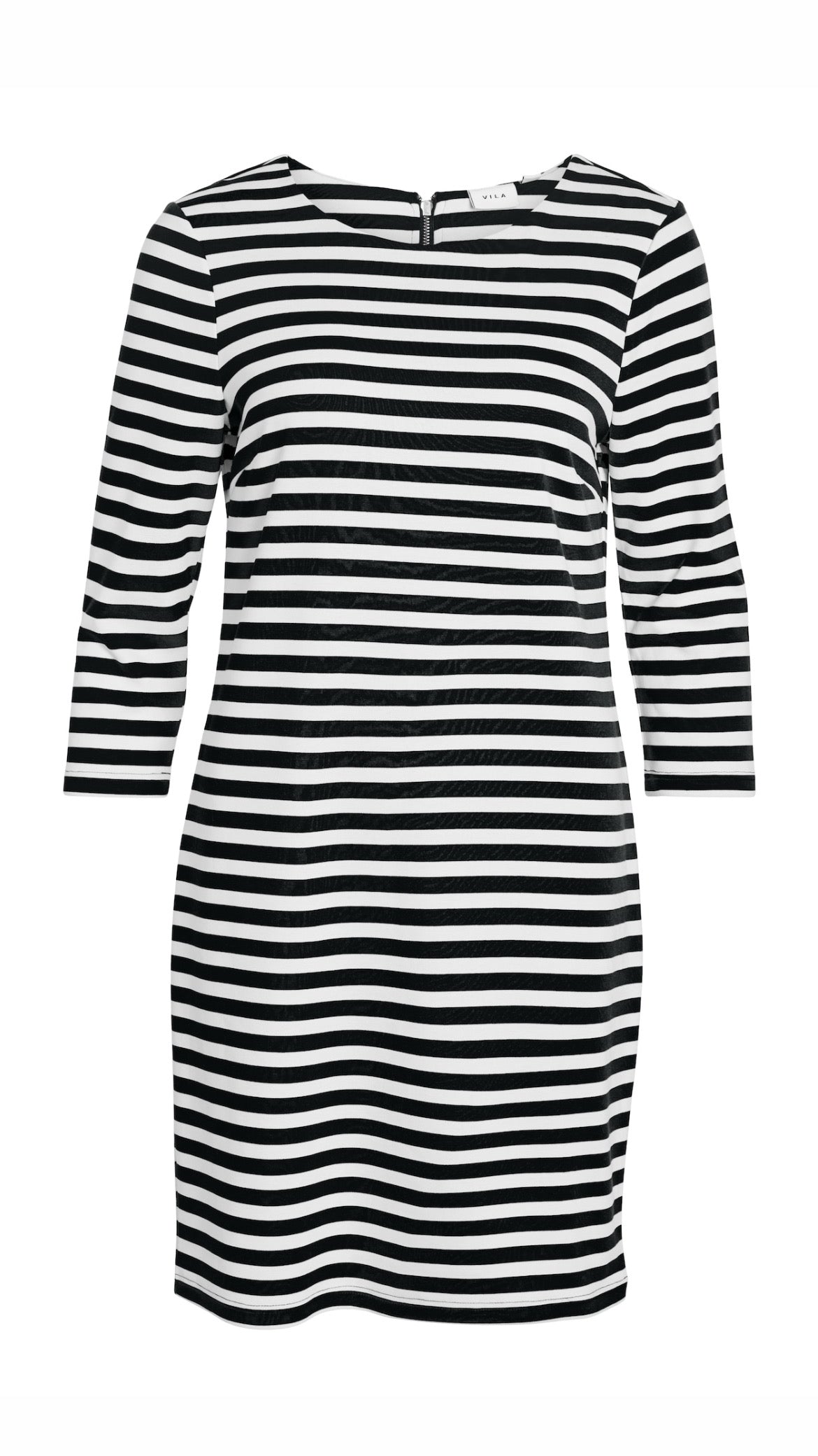 Vestido Vininny 3/4 Neck Dress