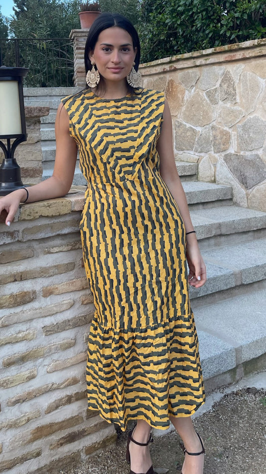 Vestido midi Lea