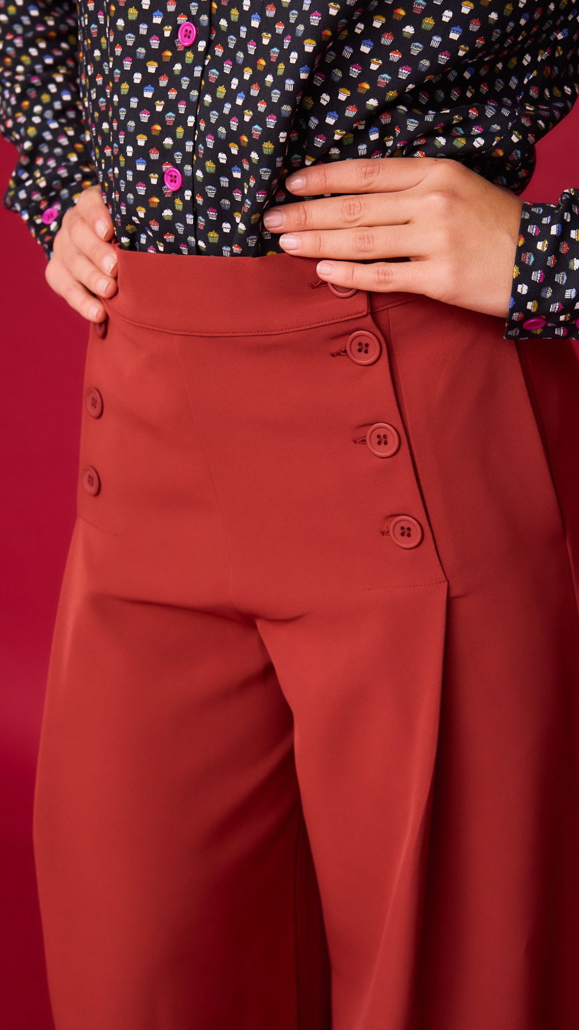 Pantalón Nenúfar Teja