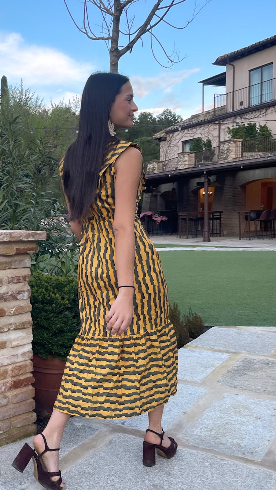 Lea midi dress