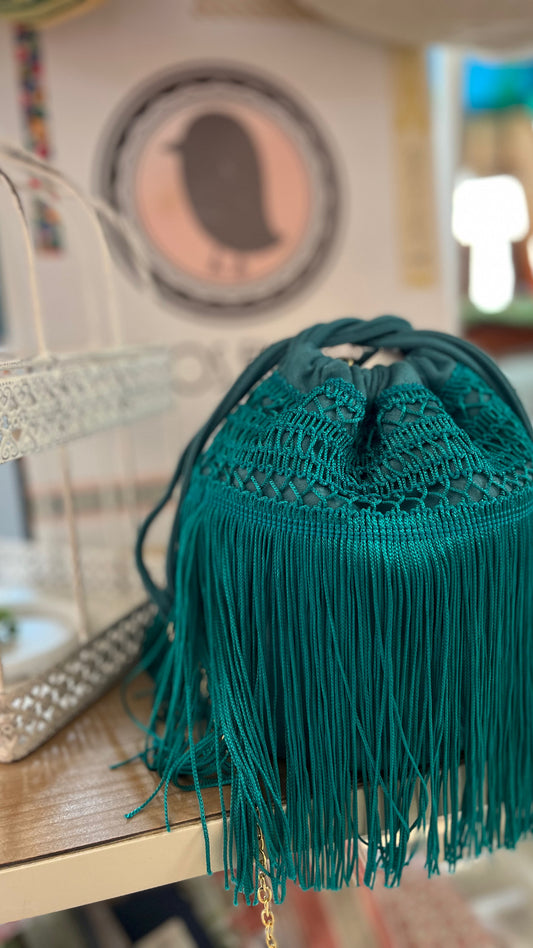 Fringed candy box