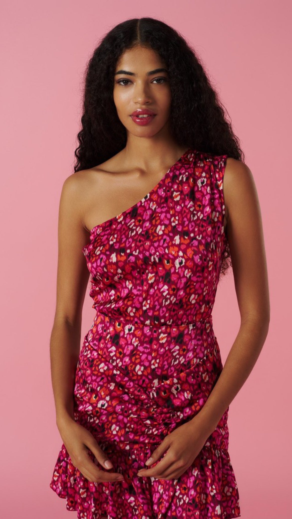 Pink Flora Bodysuit