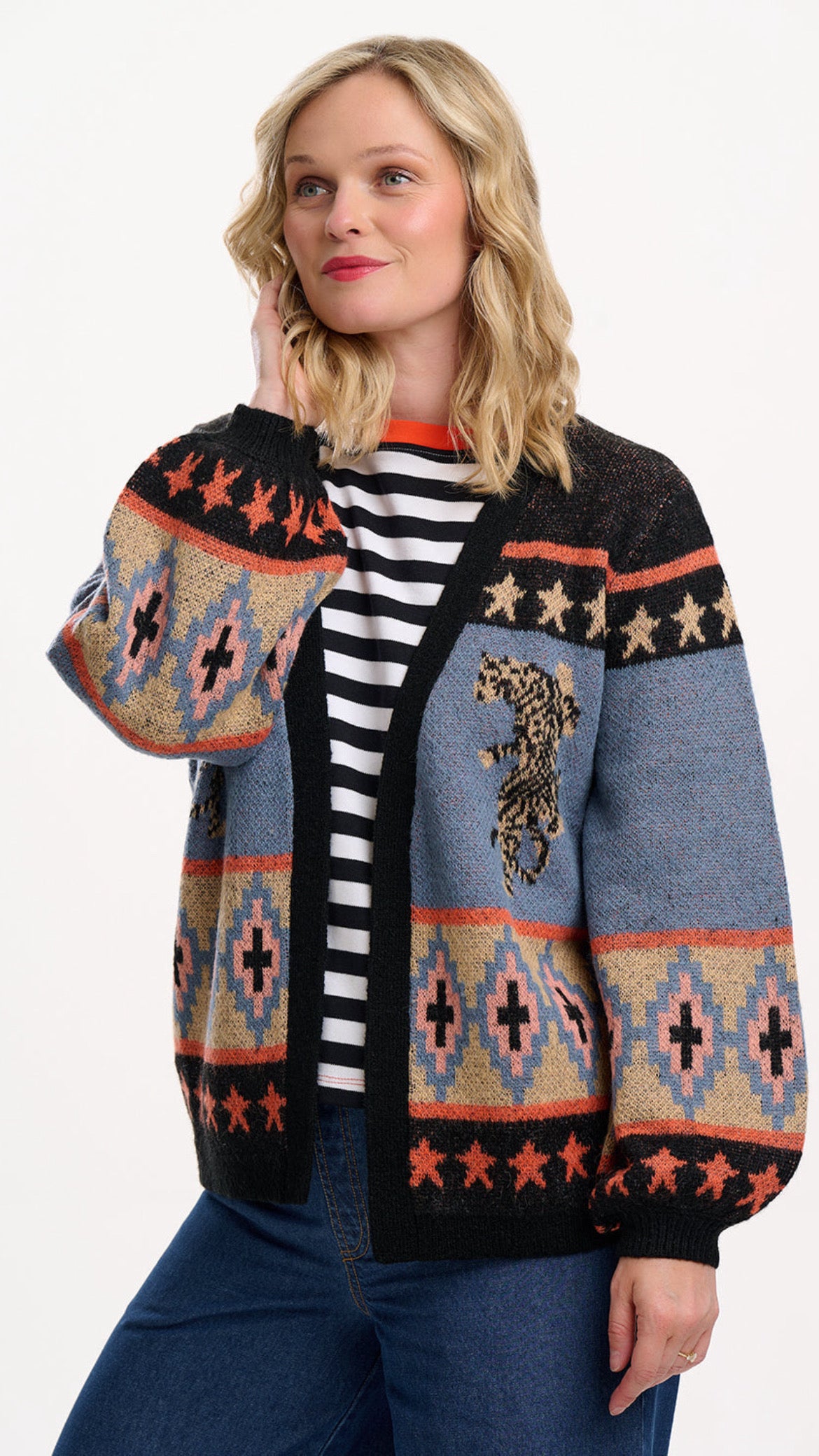 Cárdigan Yvette Tigers