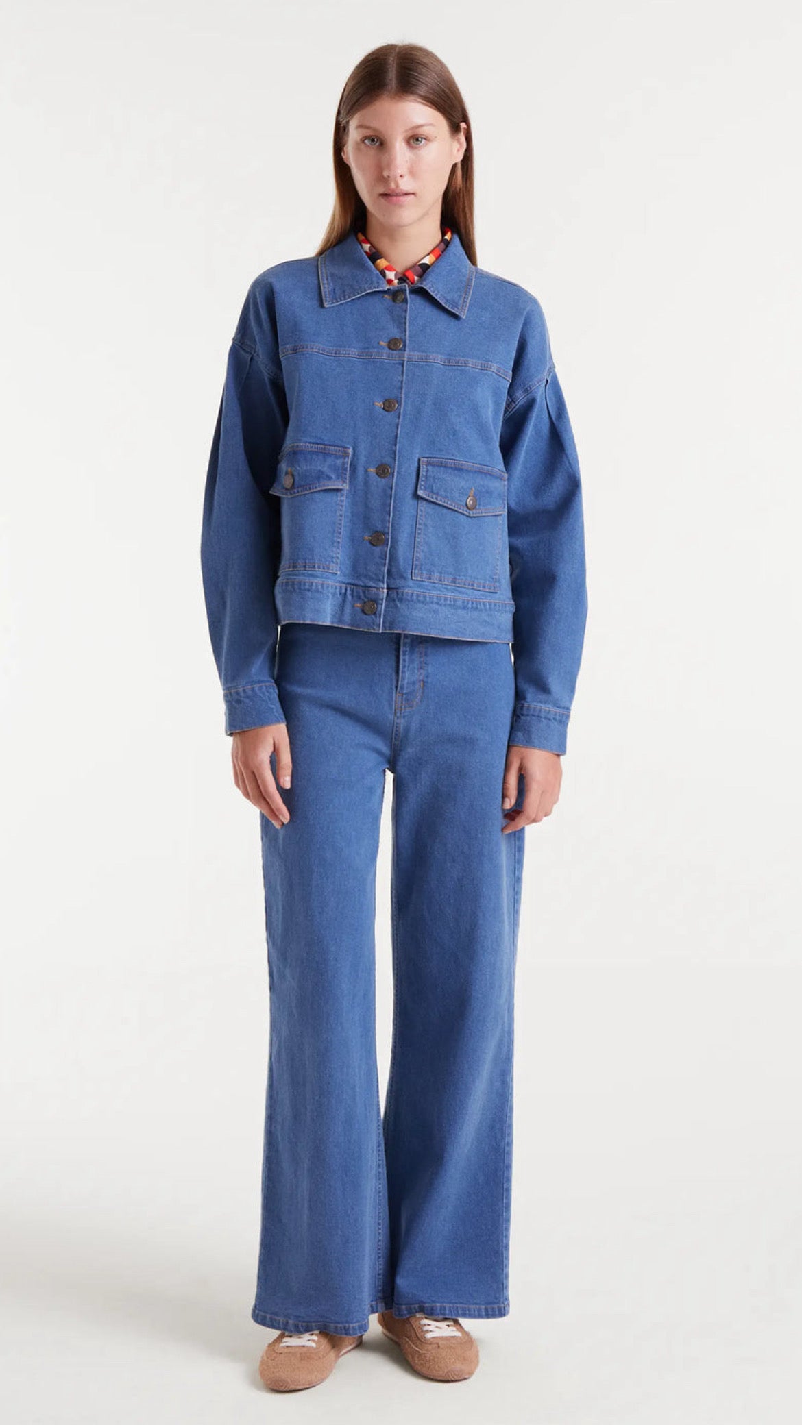 Chaqueta vaquera azul
