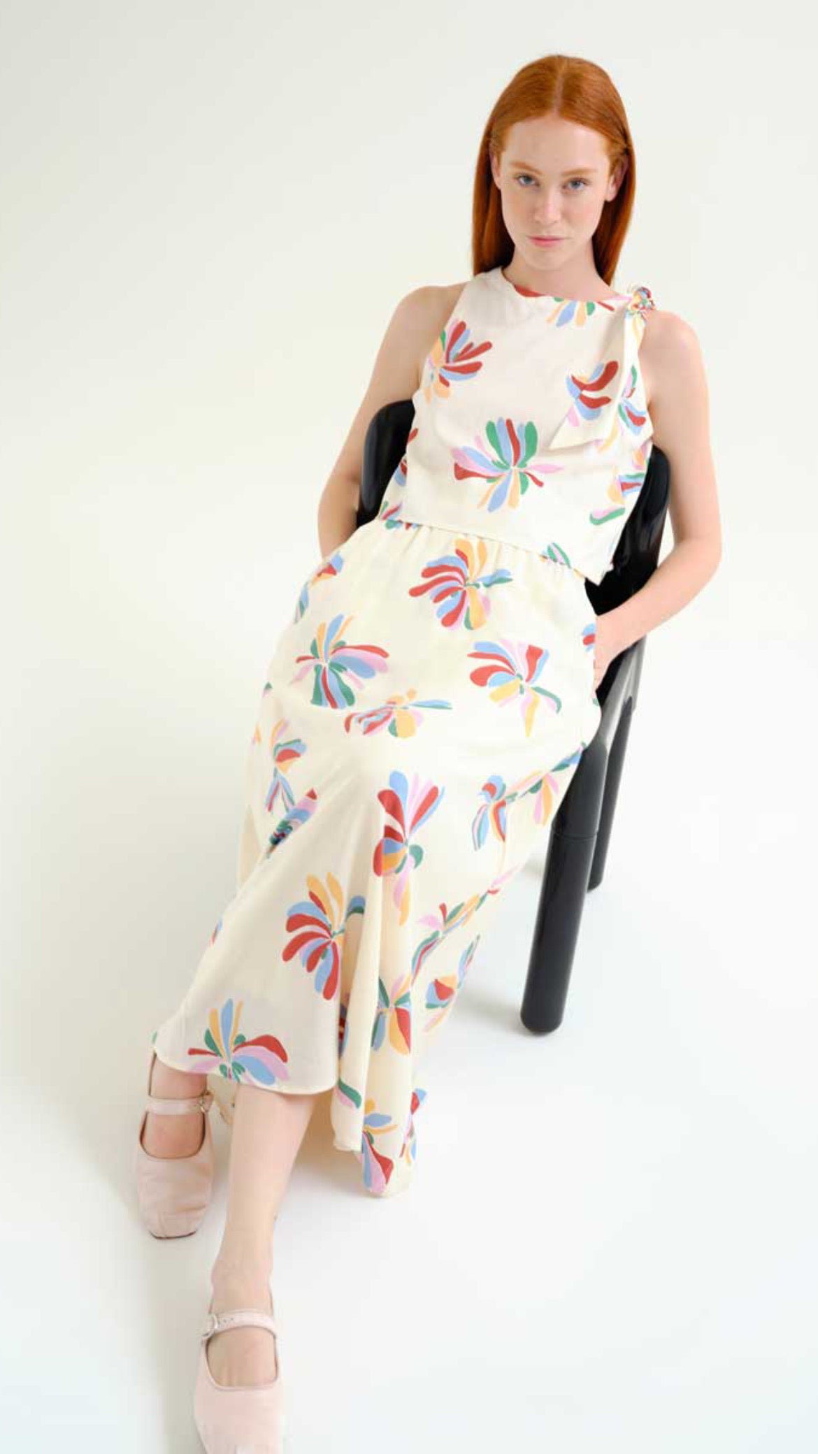 Top con estampado Monarda