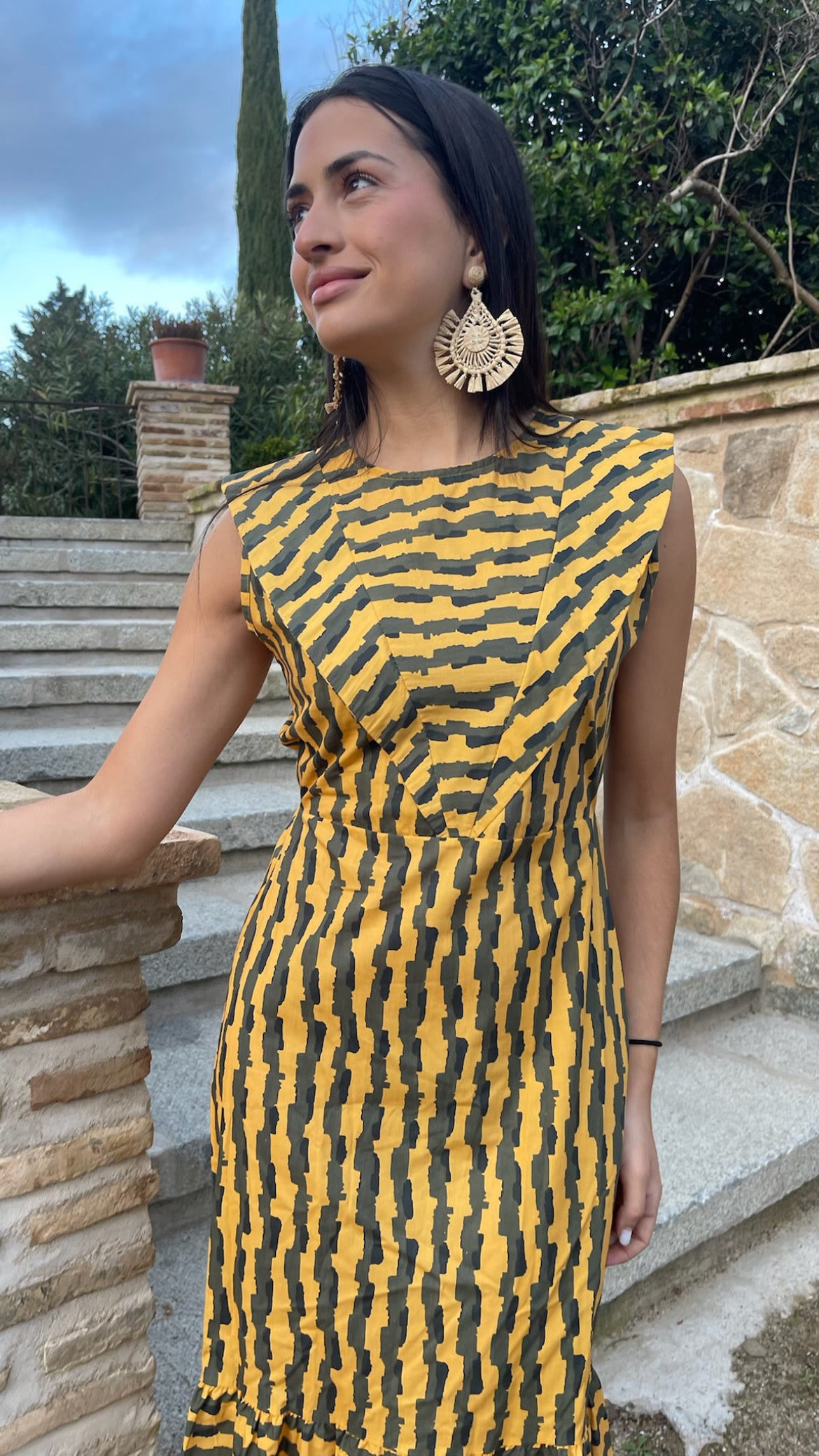 Lea midi dress