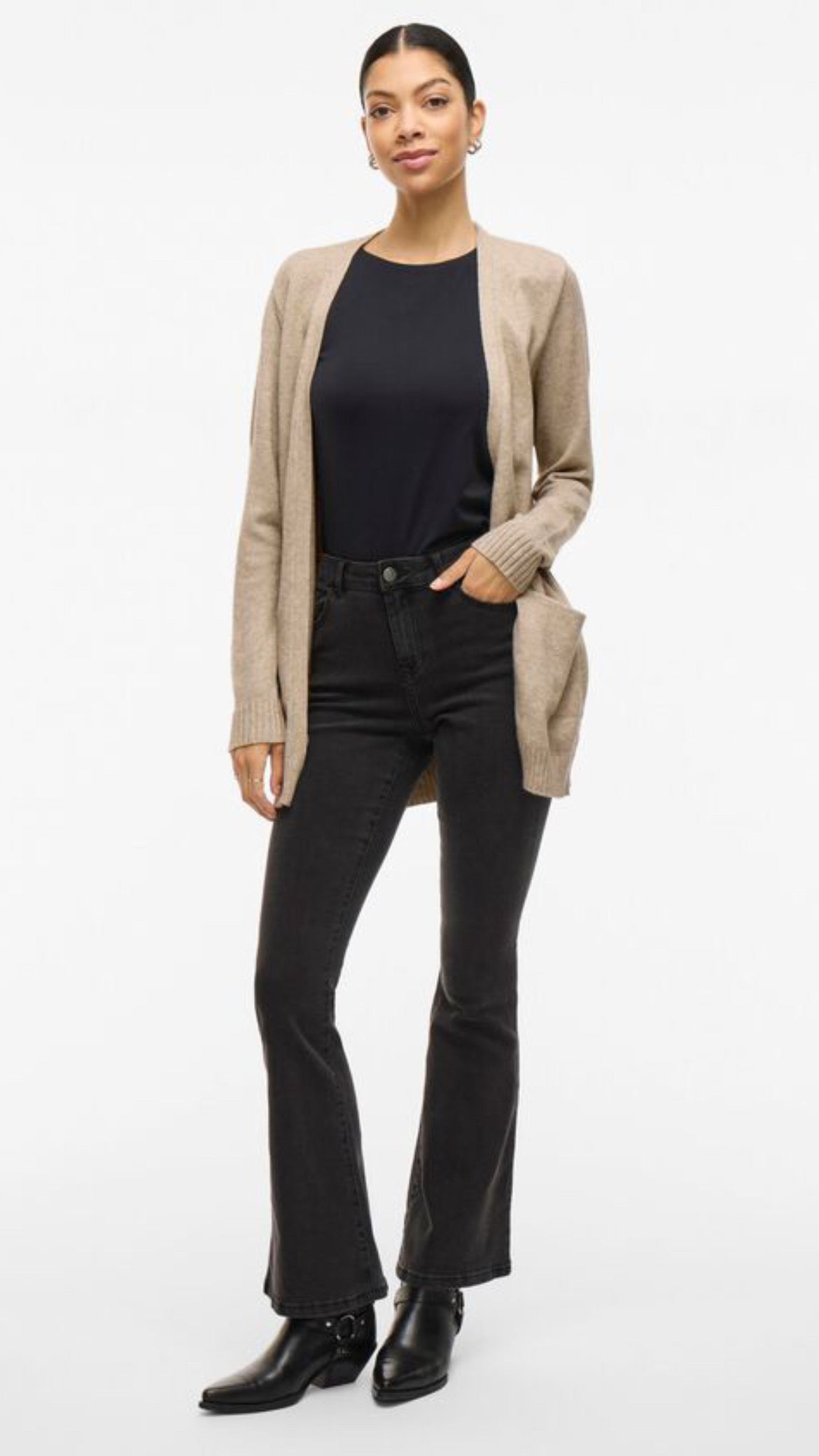 Chaqueta Viril Beige