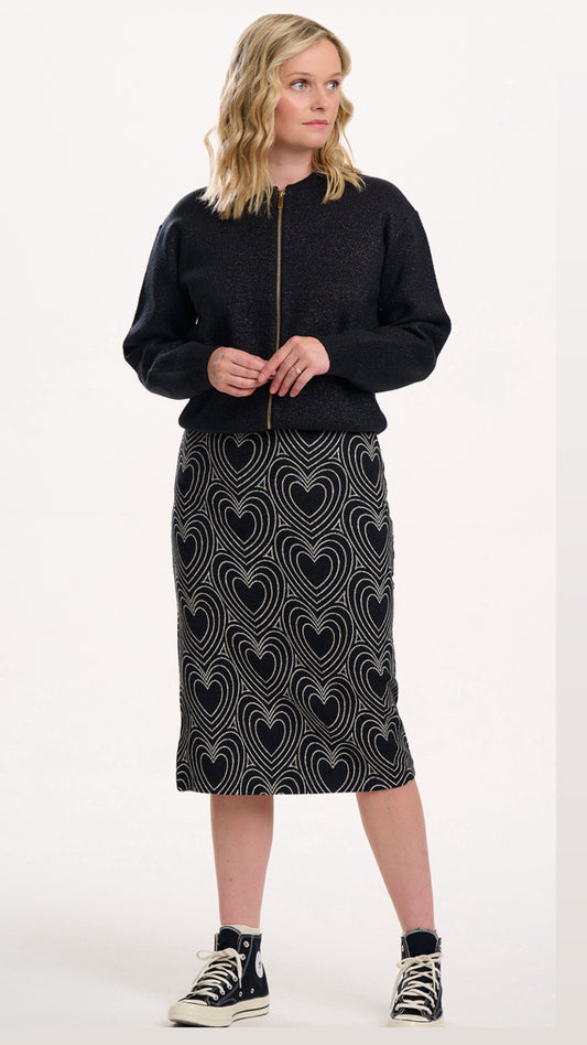 Falda midi Faith Jacquard
