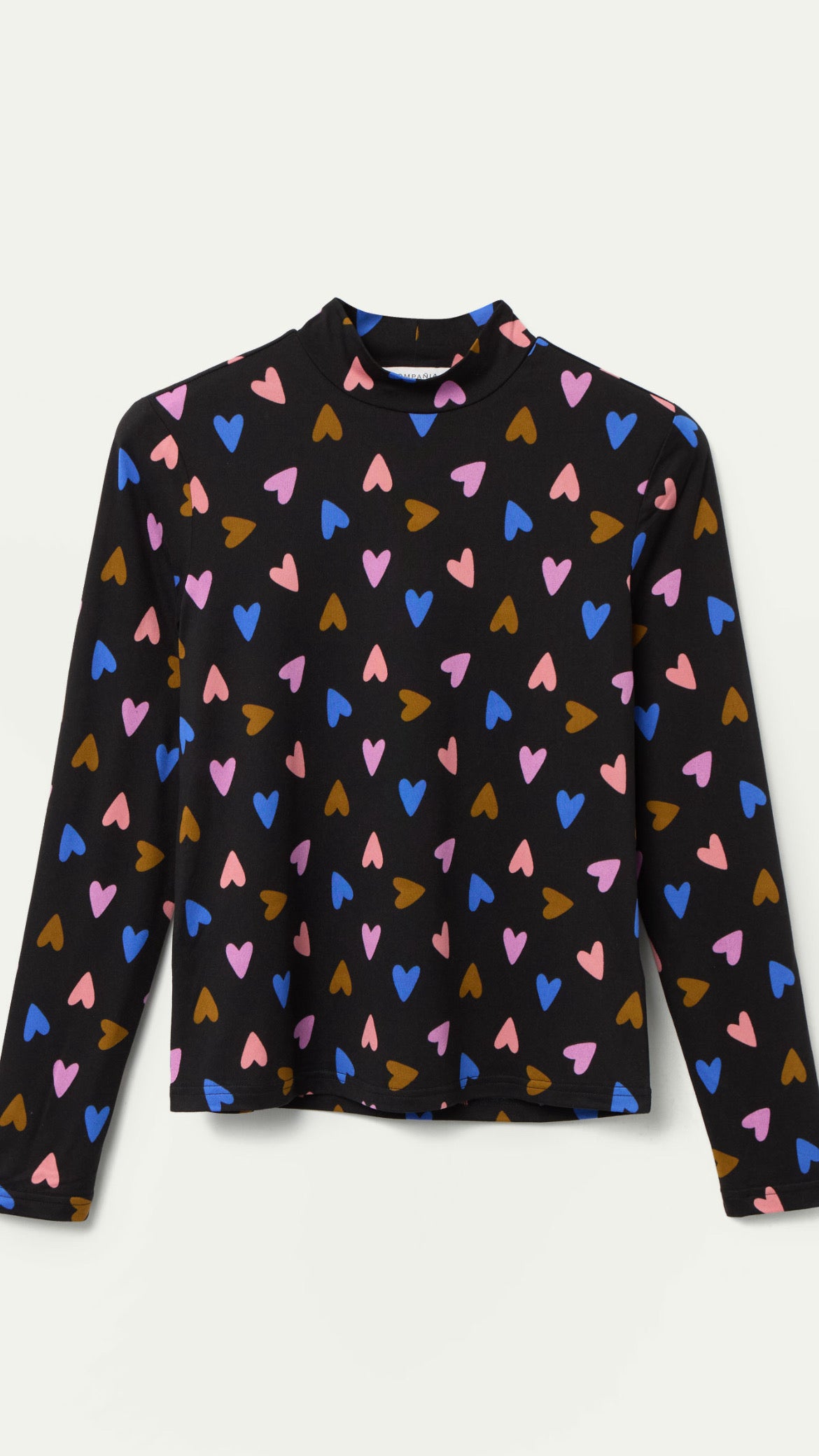 Camisa manga larga con estampado Potpourri