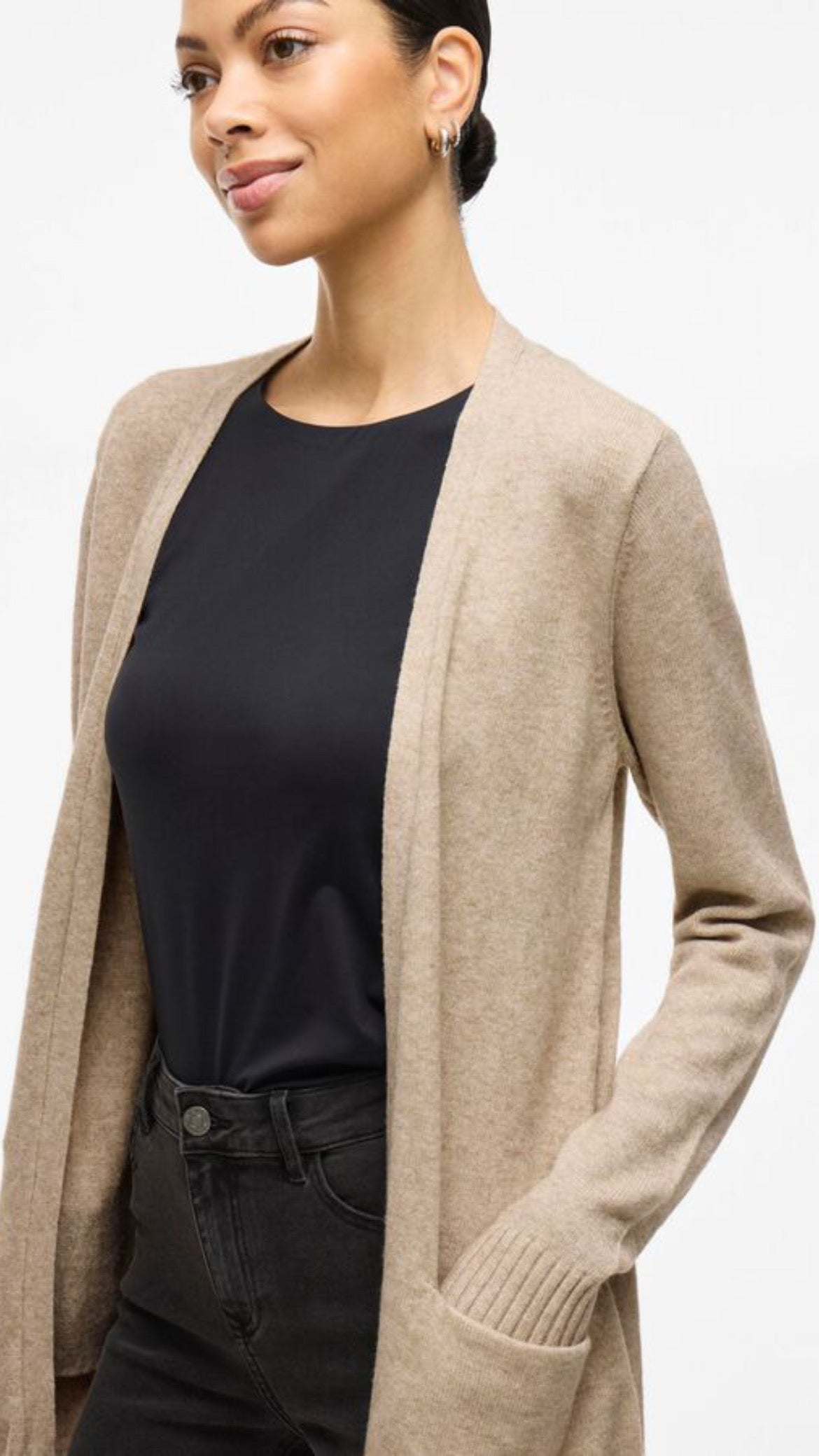 Chaqueta Viril Beige