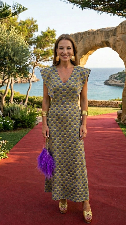 Vestido Gabriela verde