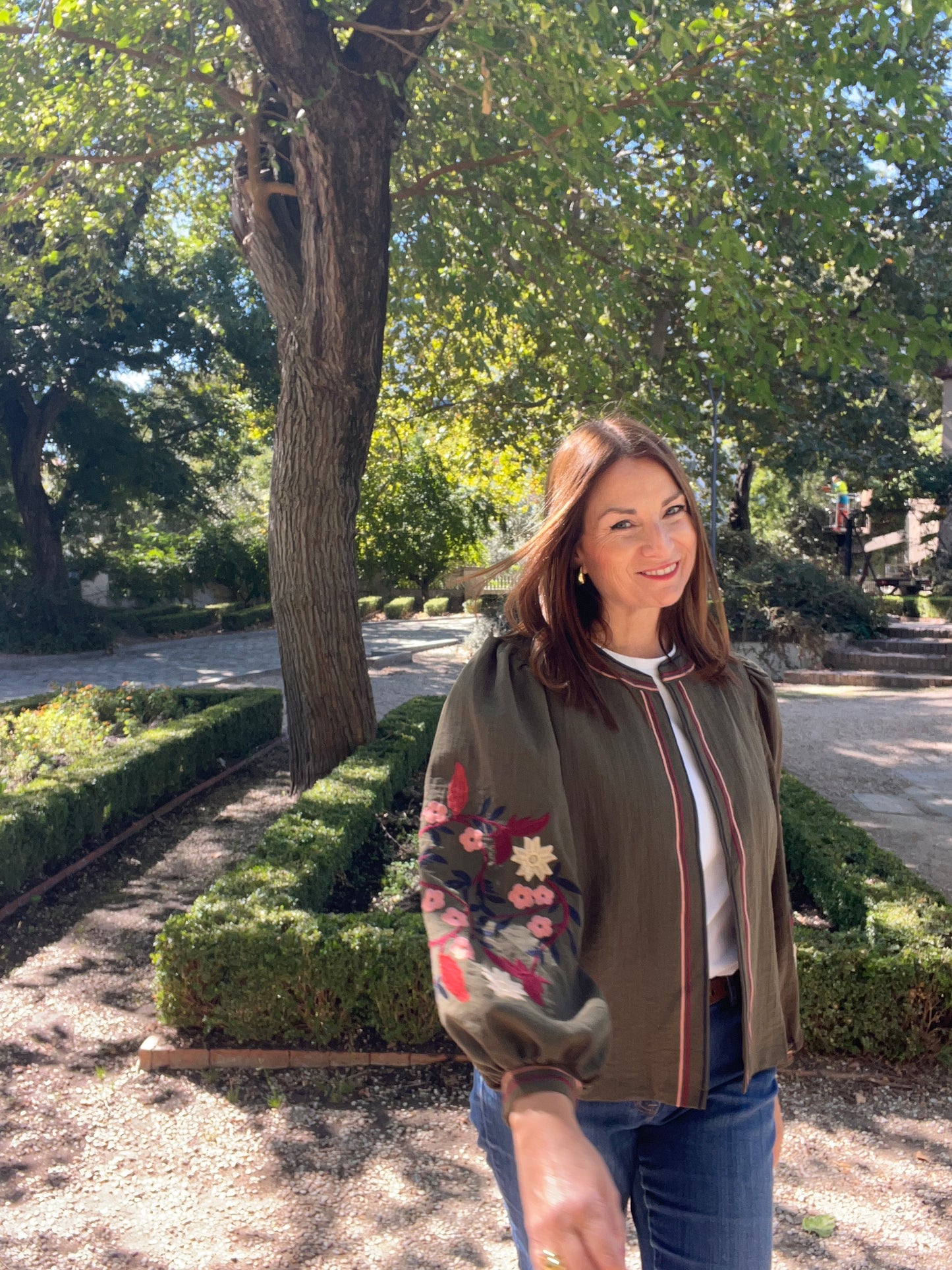 Chaqueta Florencia Verde Caqui