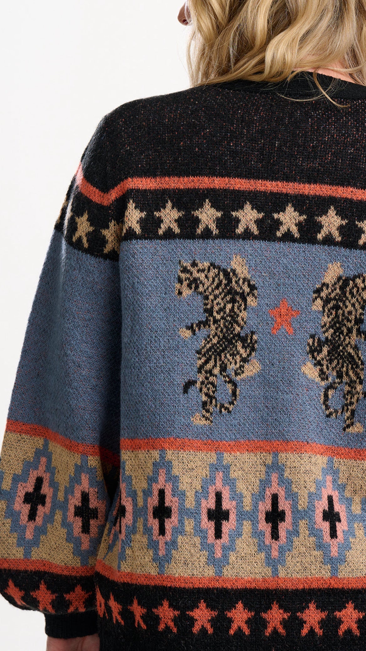 Cárdigan Yvette Tigers