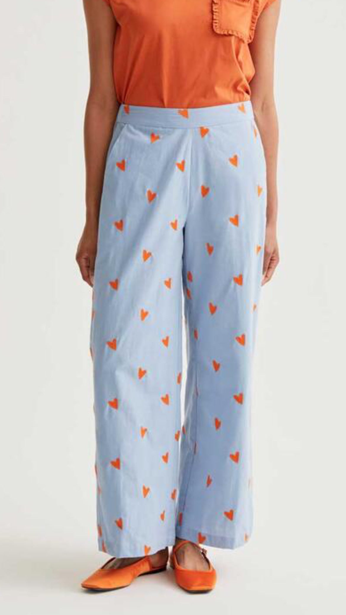 Pantalón con estampado Hearts (R)
