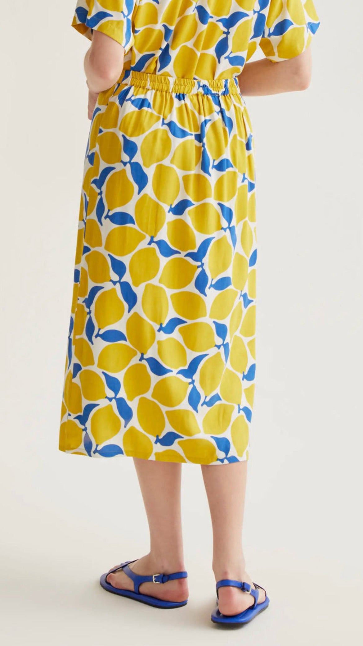 Falda con estampado Limoncello