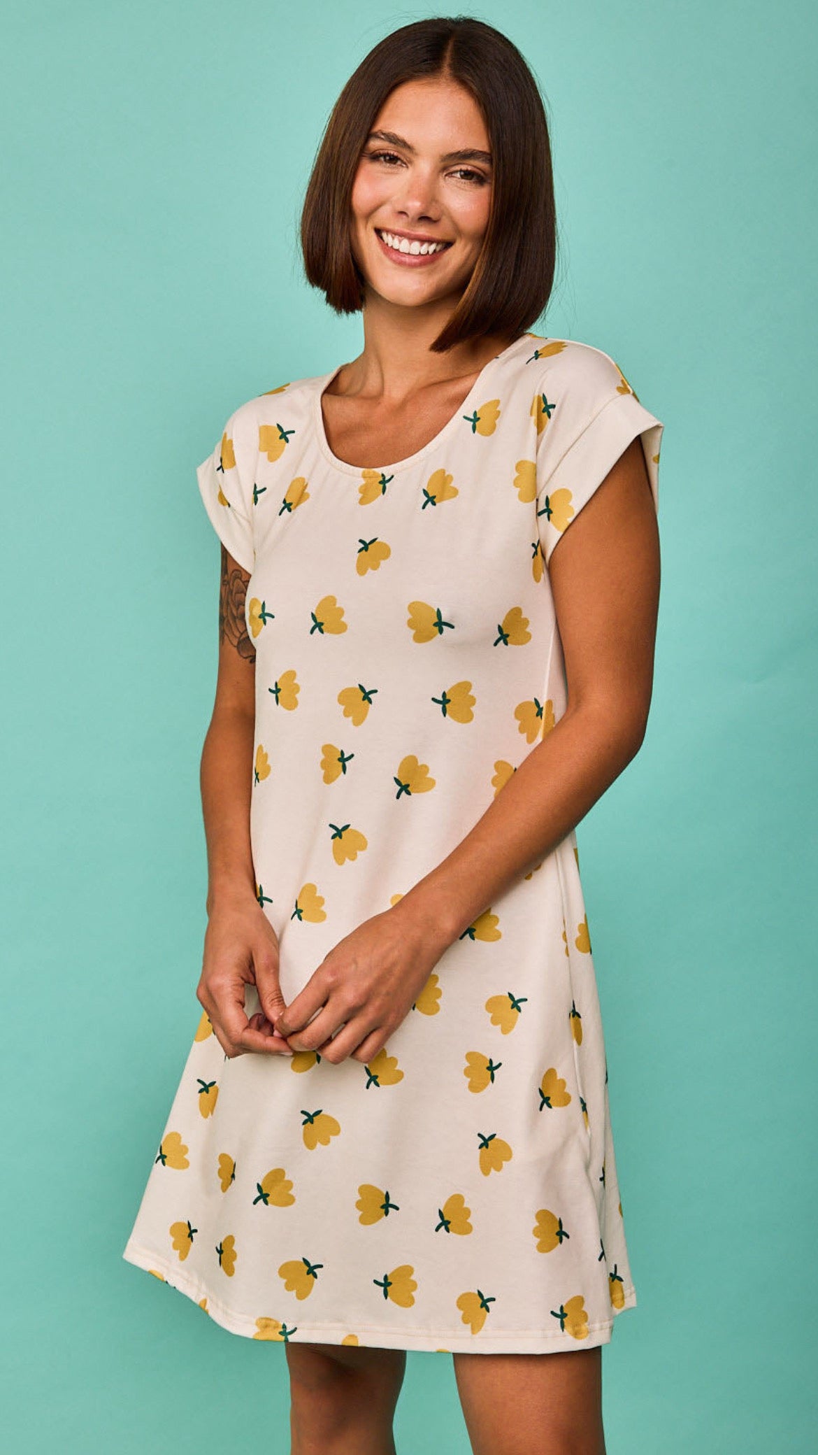 Vestido Luanco Amarillo (R)