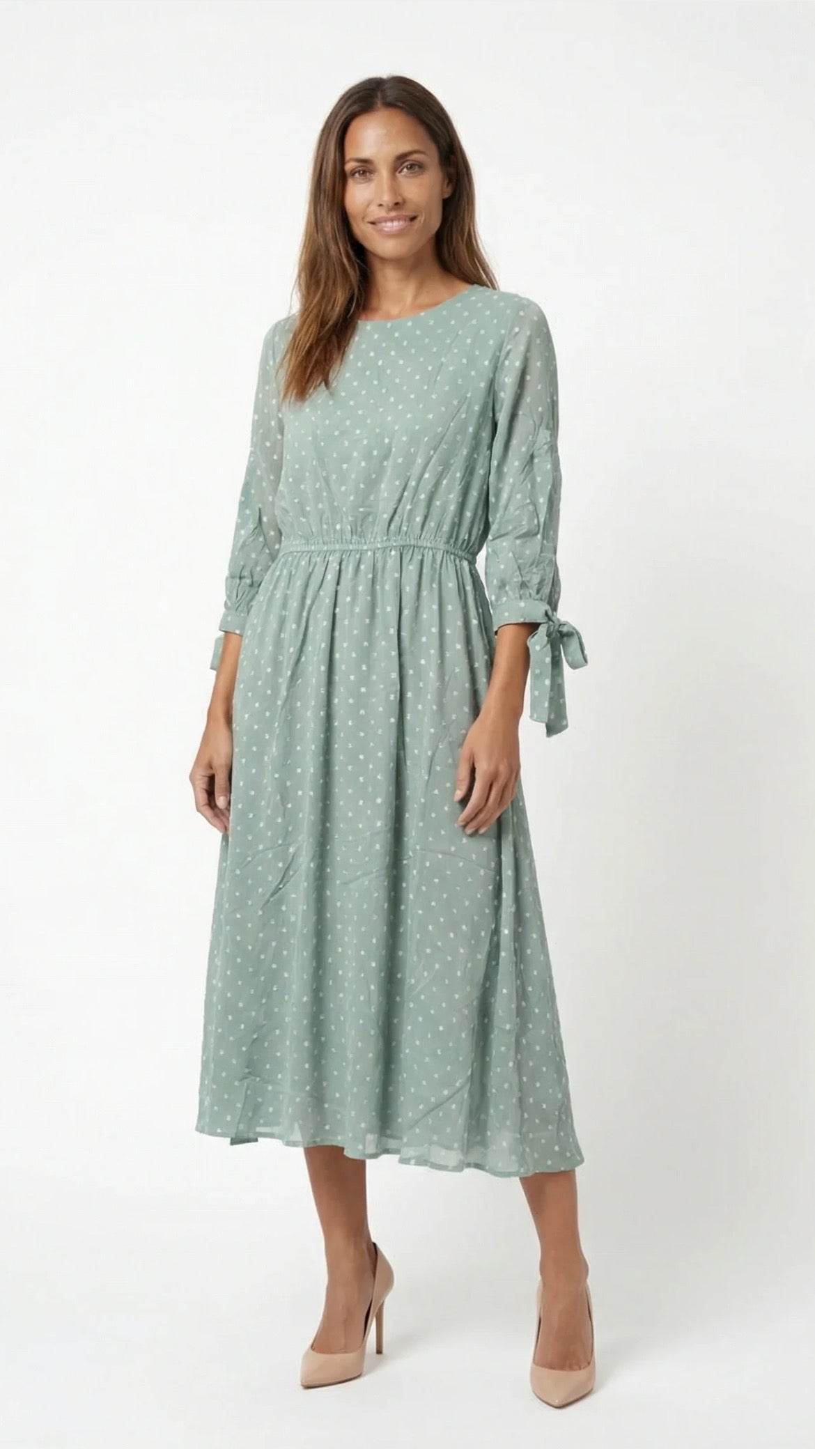 Vestido Rive Gauche Verde (R)