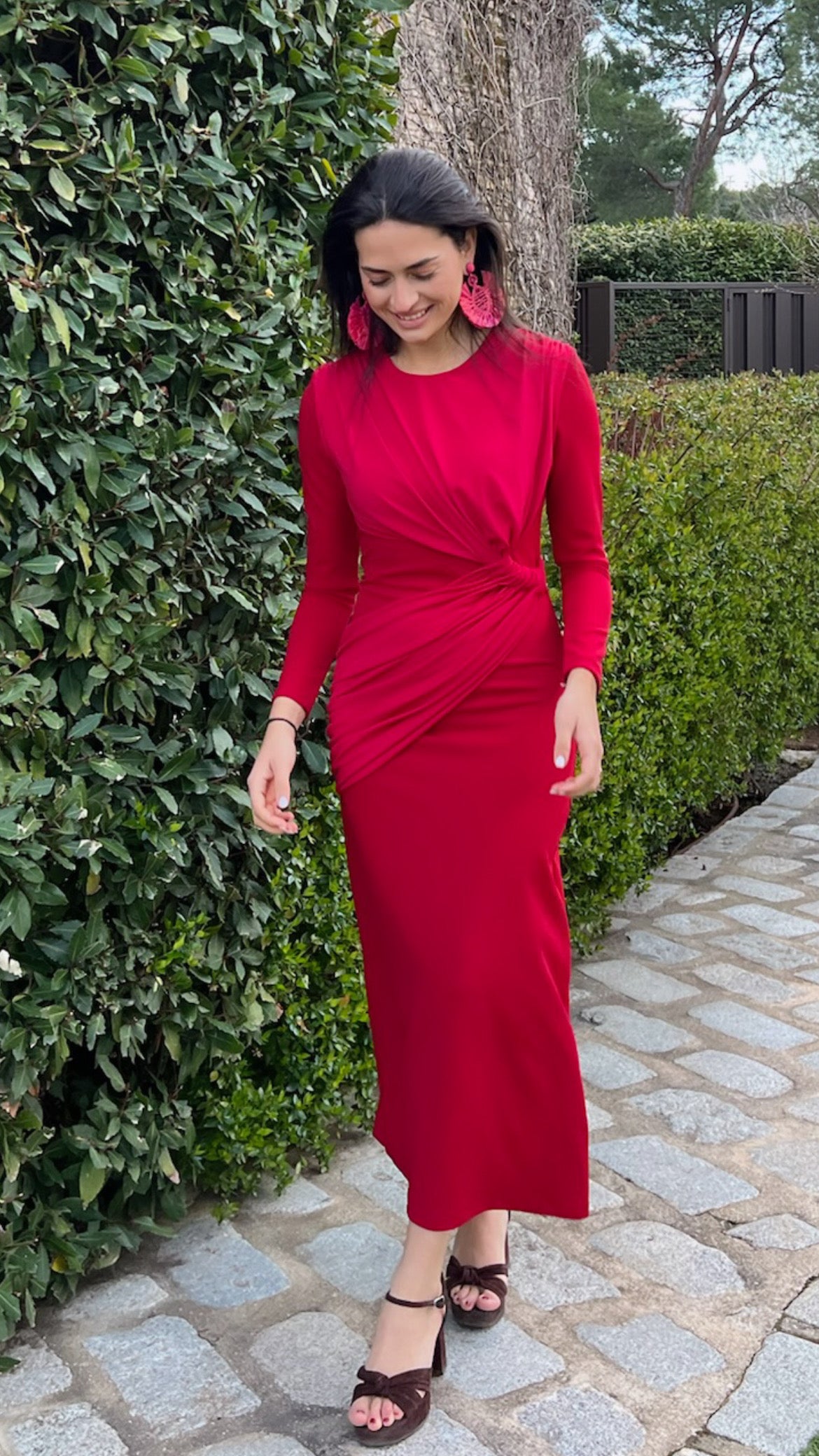 Vestido Delia Rojo