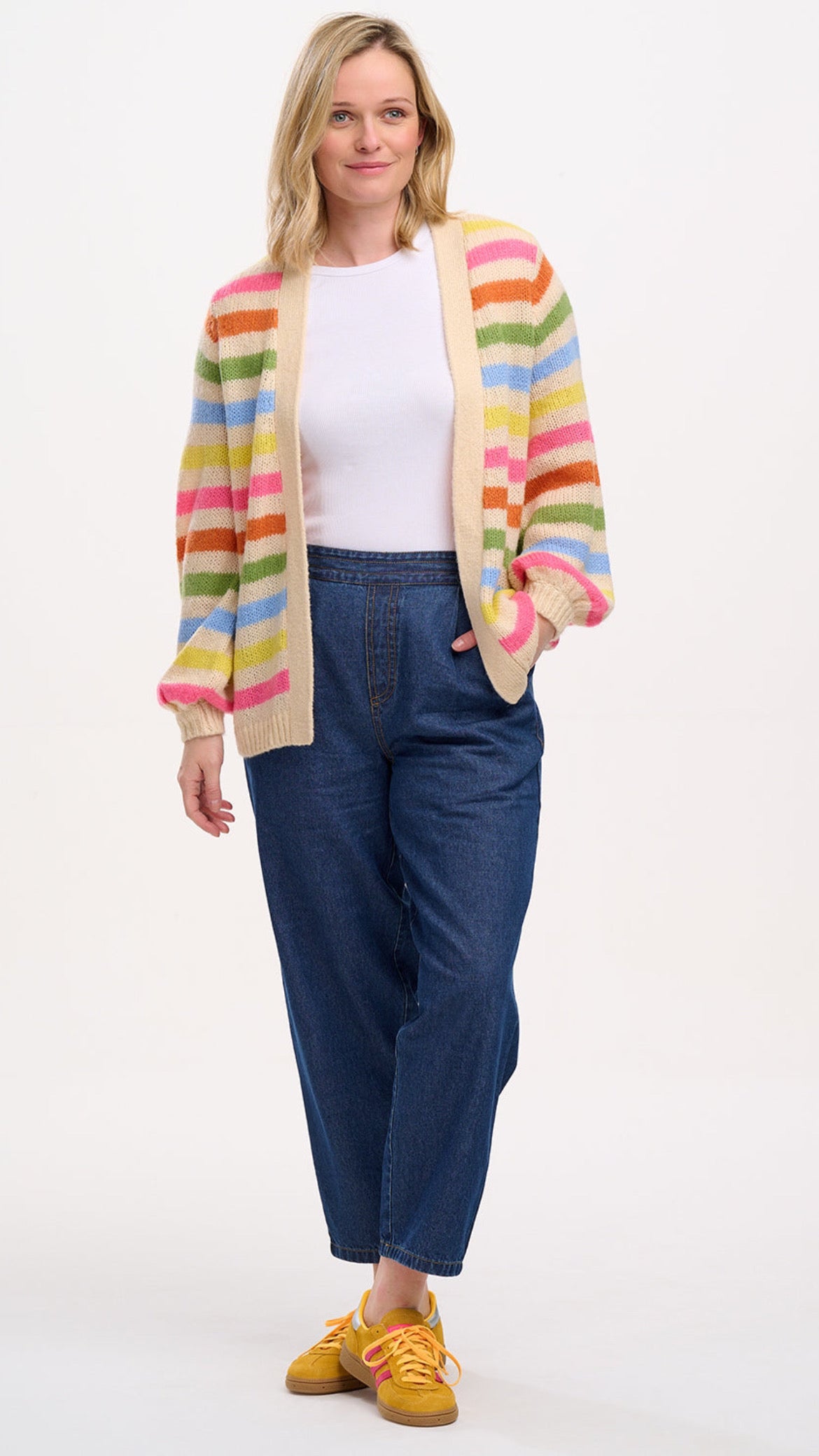 Ivette Rainbow Cardigan