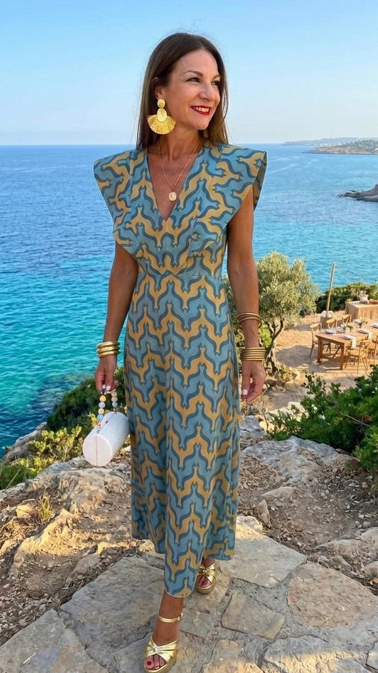 Vestido Gabriela azul