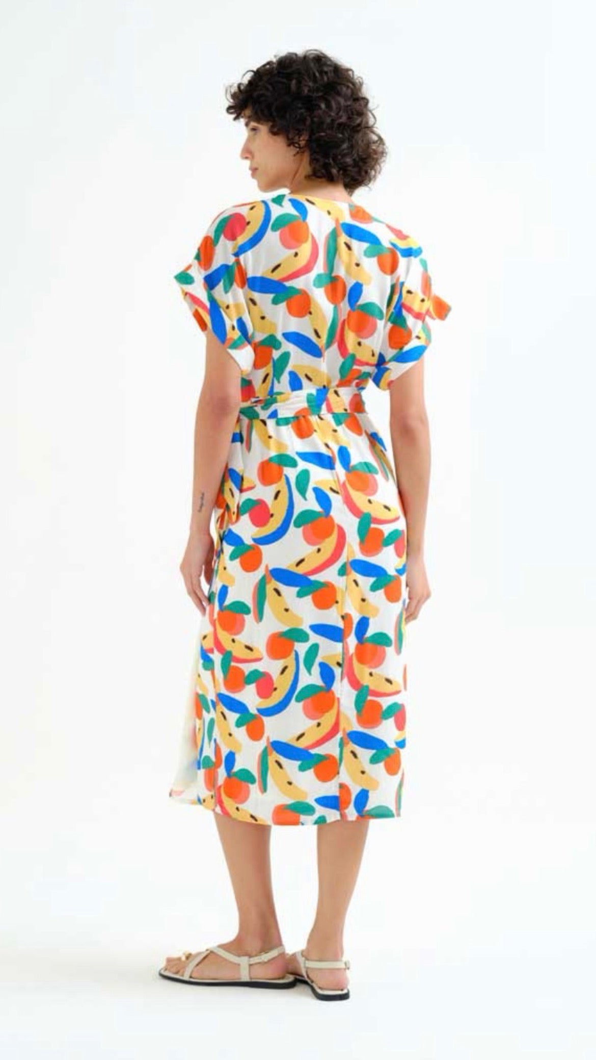 Vestido con estampado Tutti Frutti Small