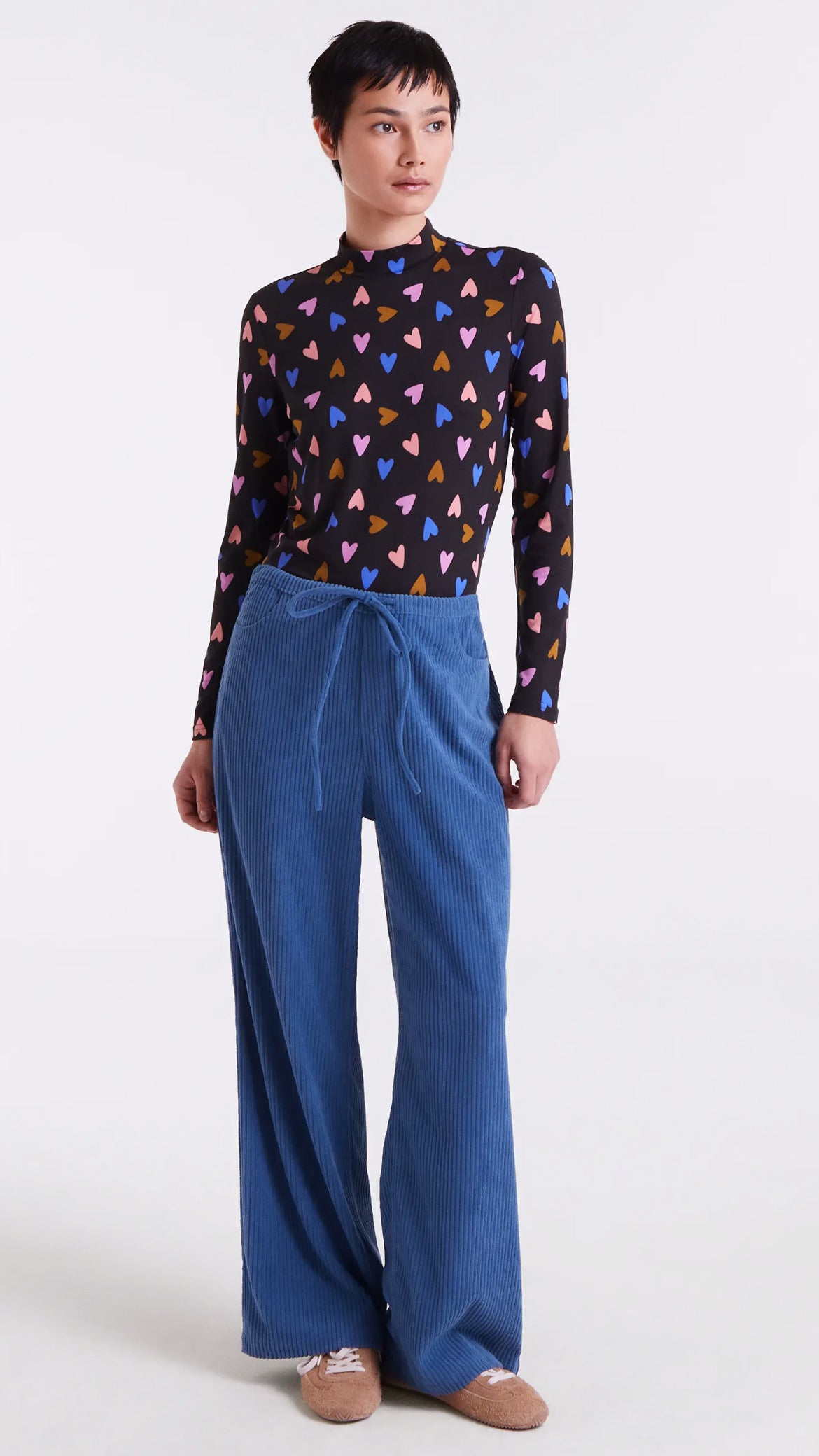Camisa manga larga con estampado Potpourri