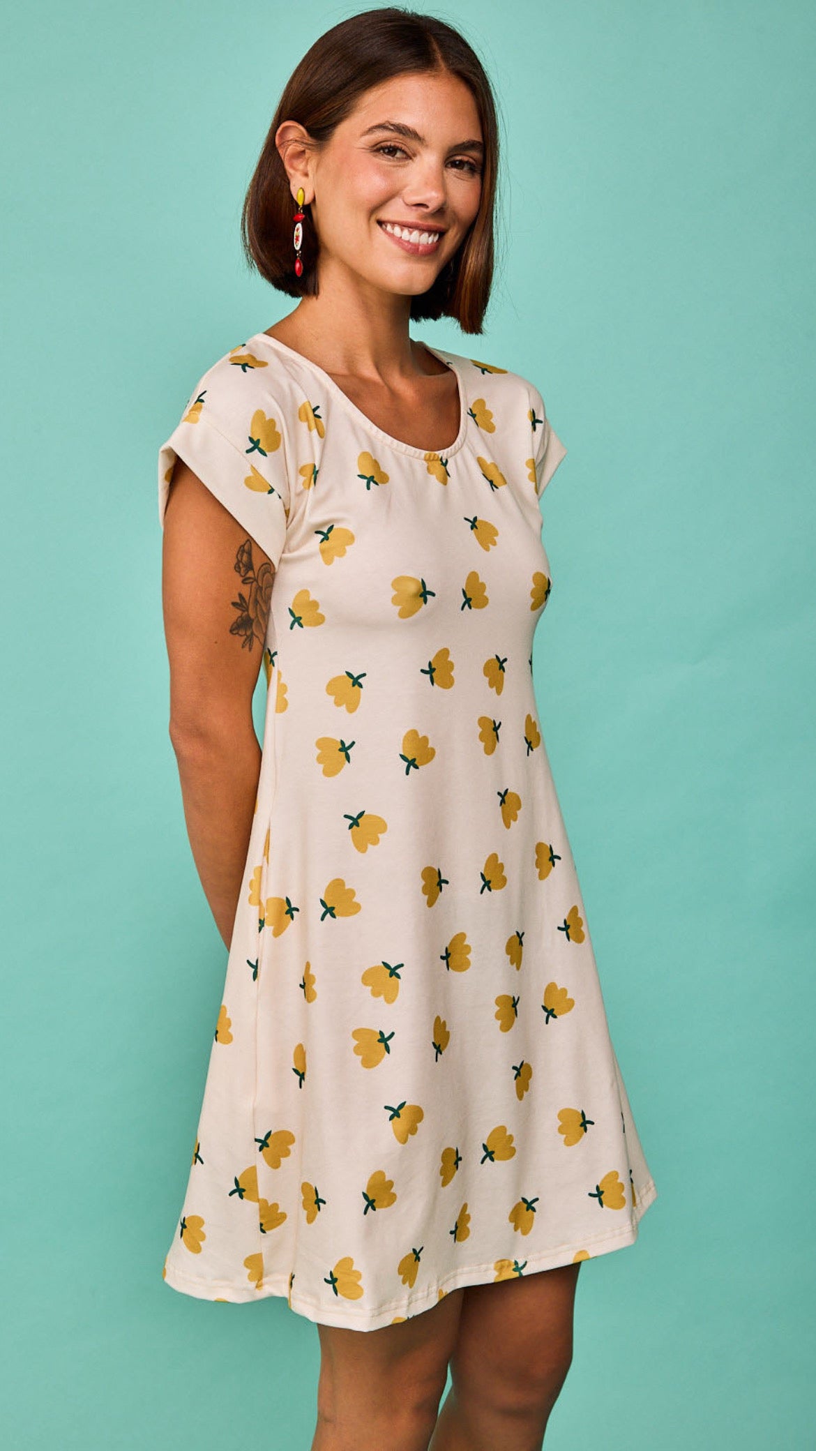 Vestido Luanco Amarillo (R)