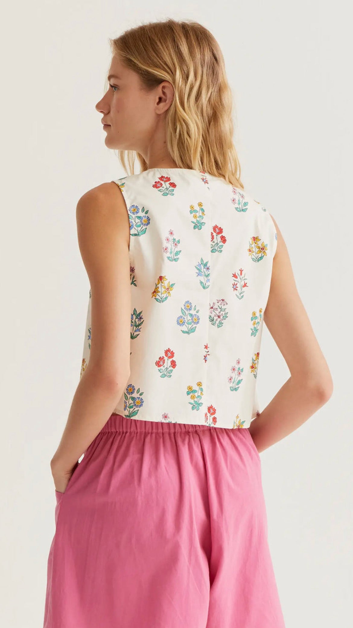 Top con estampado Gardener