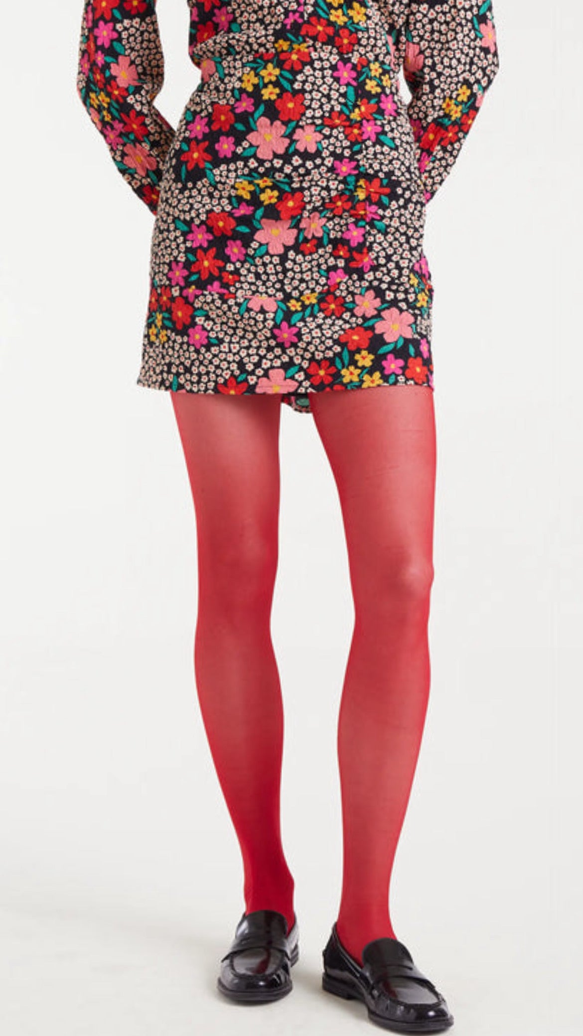 Falda con estampado Giardino