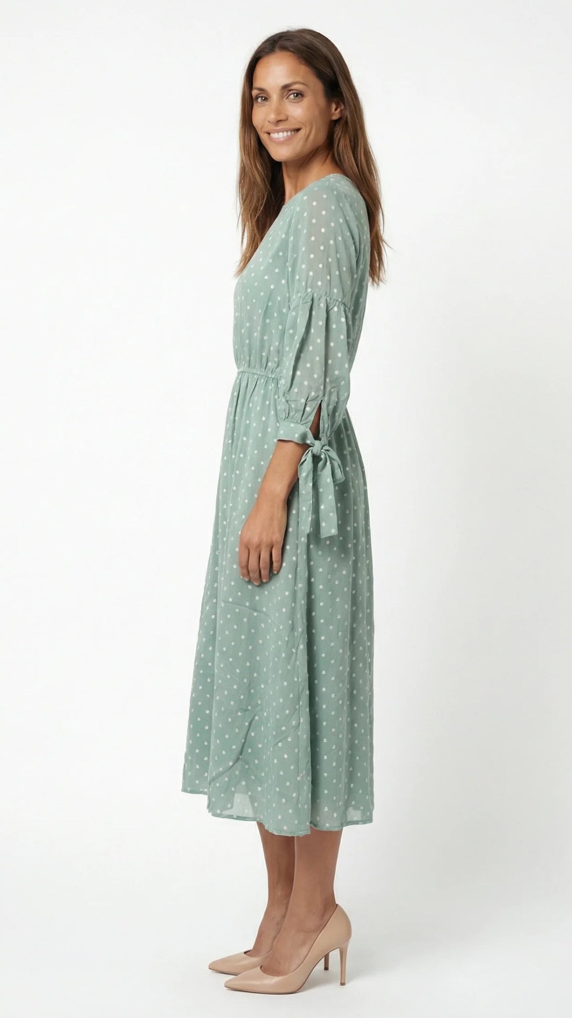 Vestido Rive Gauche Verde (R)