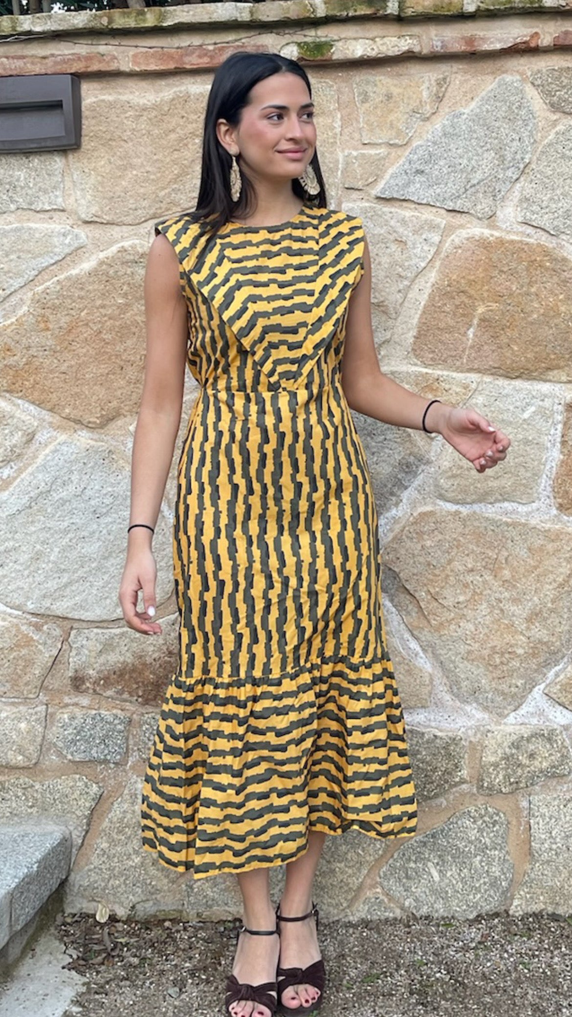 Lea midi dress