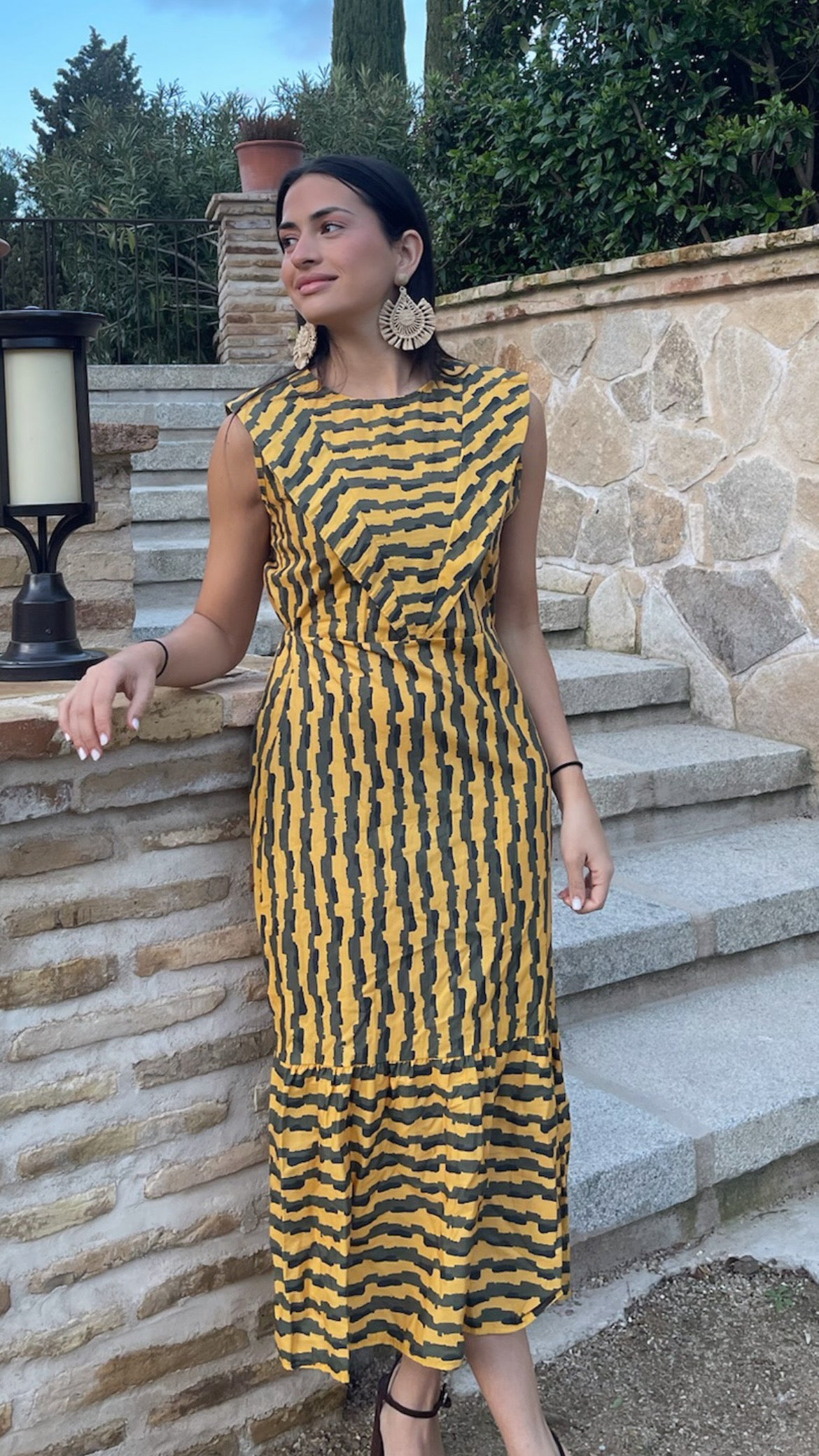 Lea midi dress
