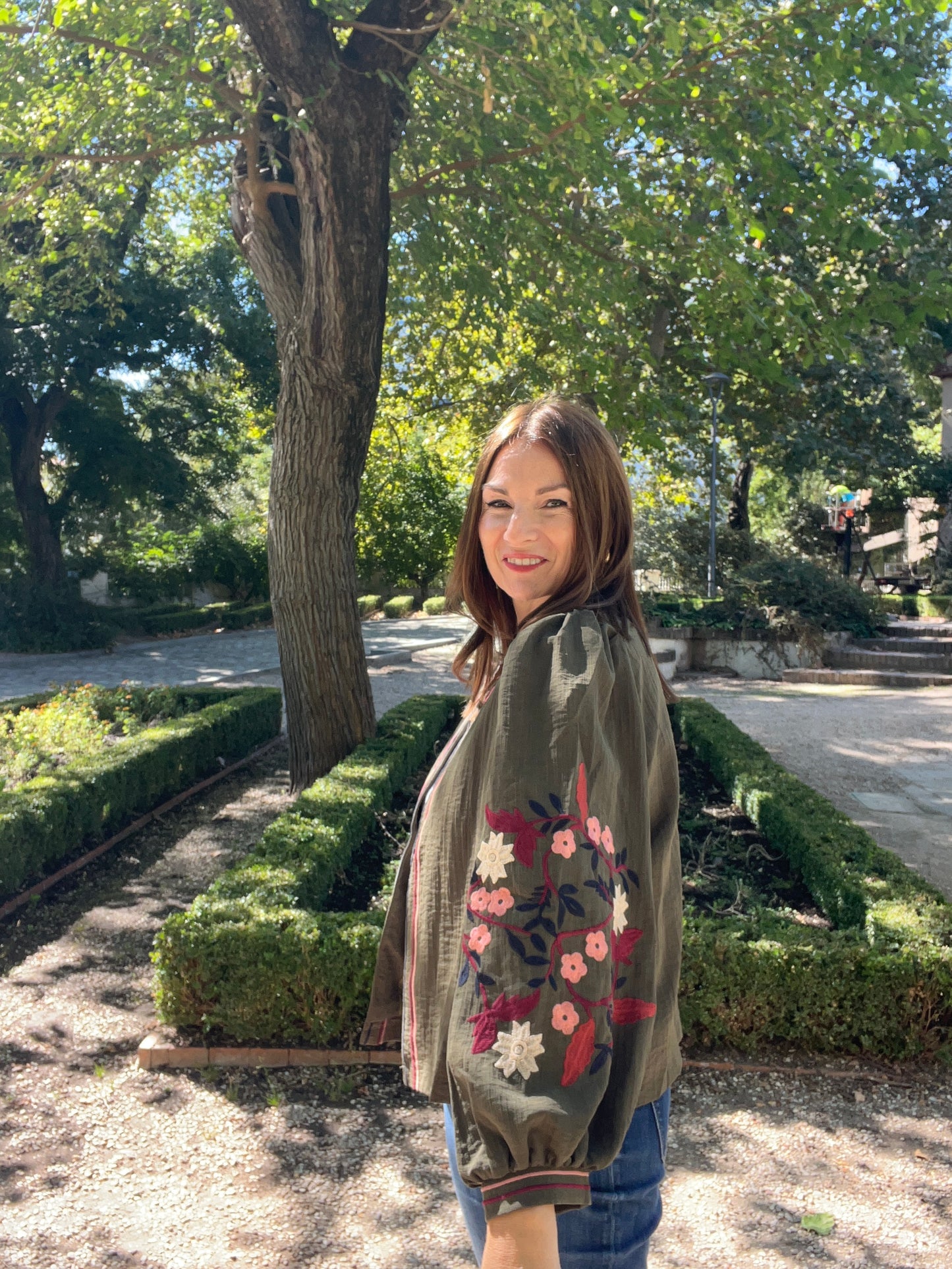Chaqueta Florencia Verde Caqui