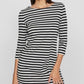 Vestido Vininny 3/4 Neck Dress