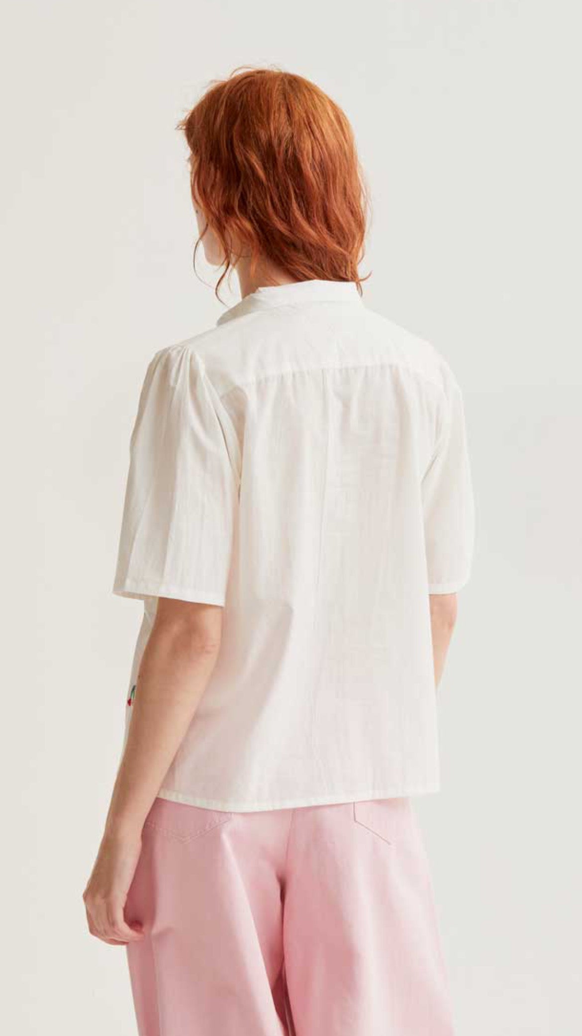 Camisa con estampado White Cherries