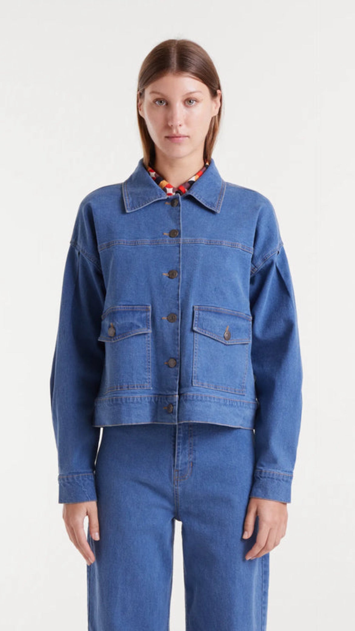 Chaqueta vaquera azul