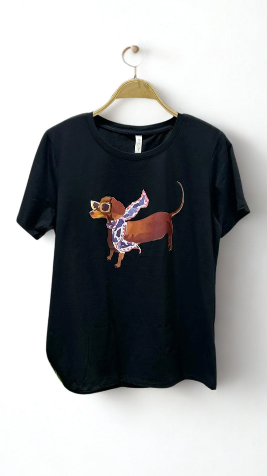 Camiseta Fashion Teckel