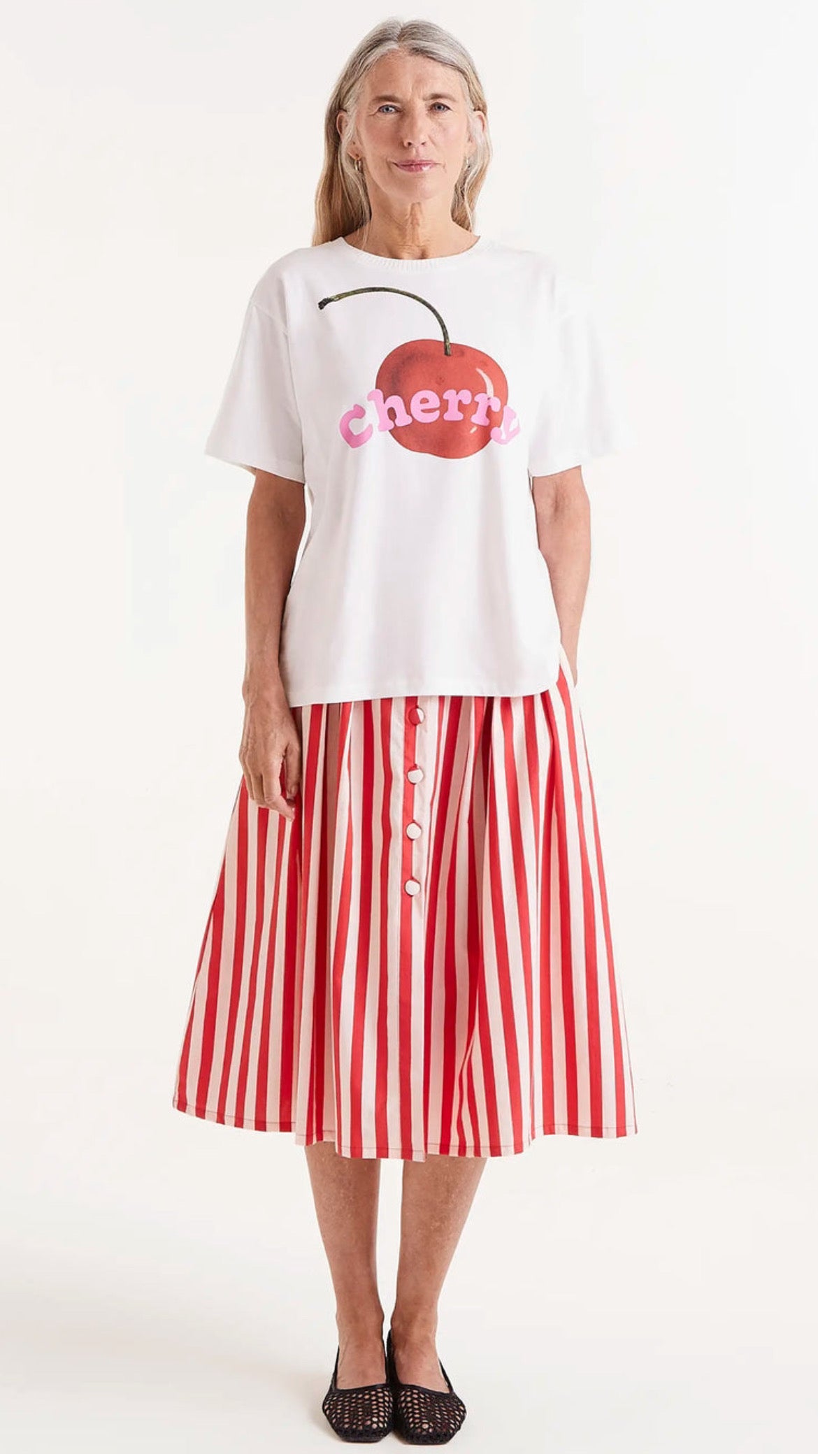 Cherry print T-shirt