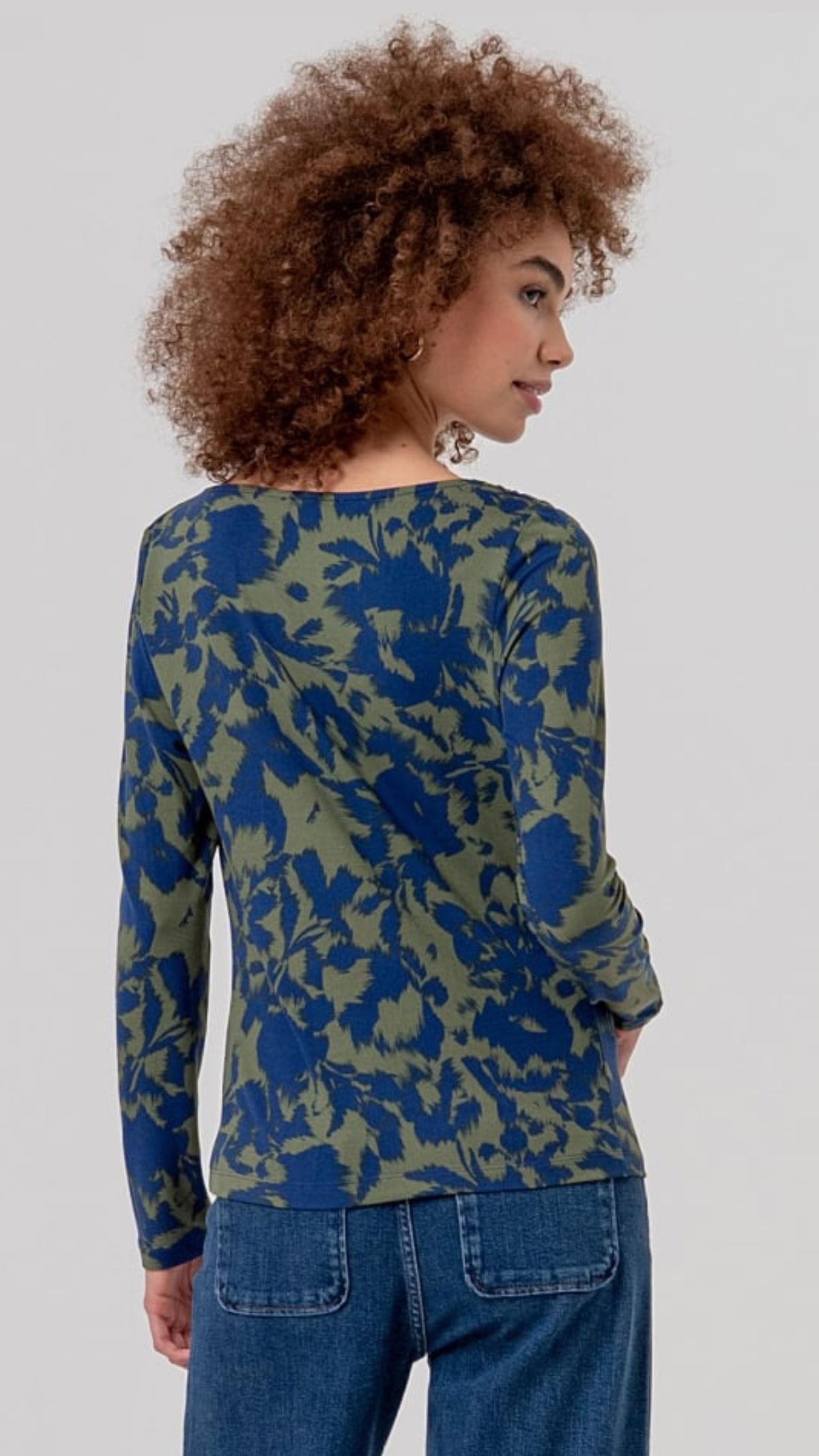 Camiseta estampada marino